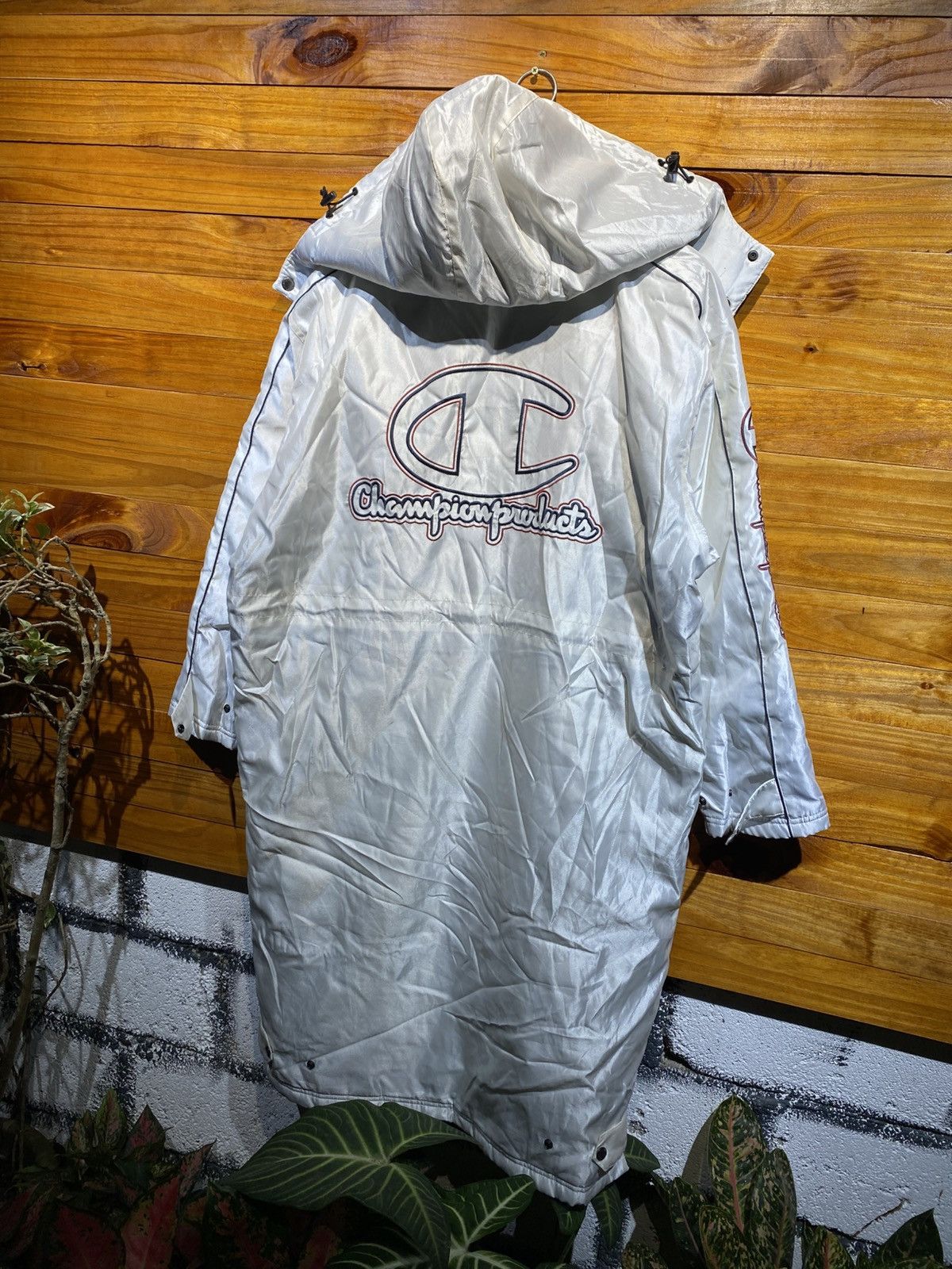 Champion Vintage Champion Products White Long Parka Jacket Sherpa Size US S / EU 44-46 / 1 - 11 Thumbnail