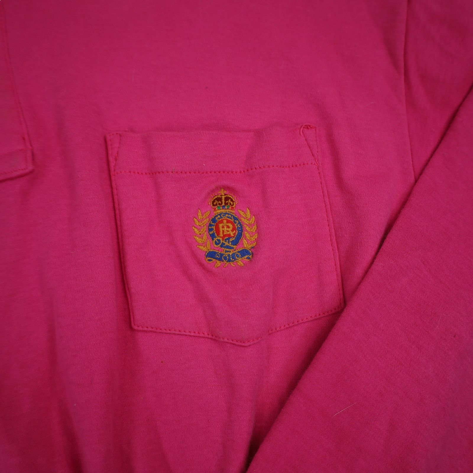 Polo Ralph Lauren × Vintage Vintage Polo Ralph Lauren Cookie Crest Dress Size L / US 10 / IT 46 - 6 Thumbnail