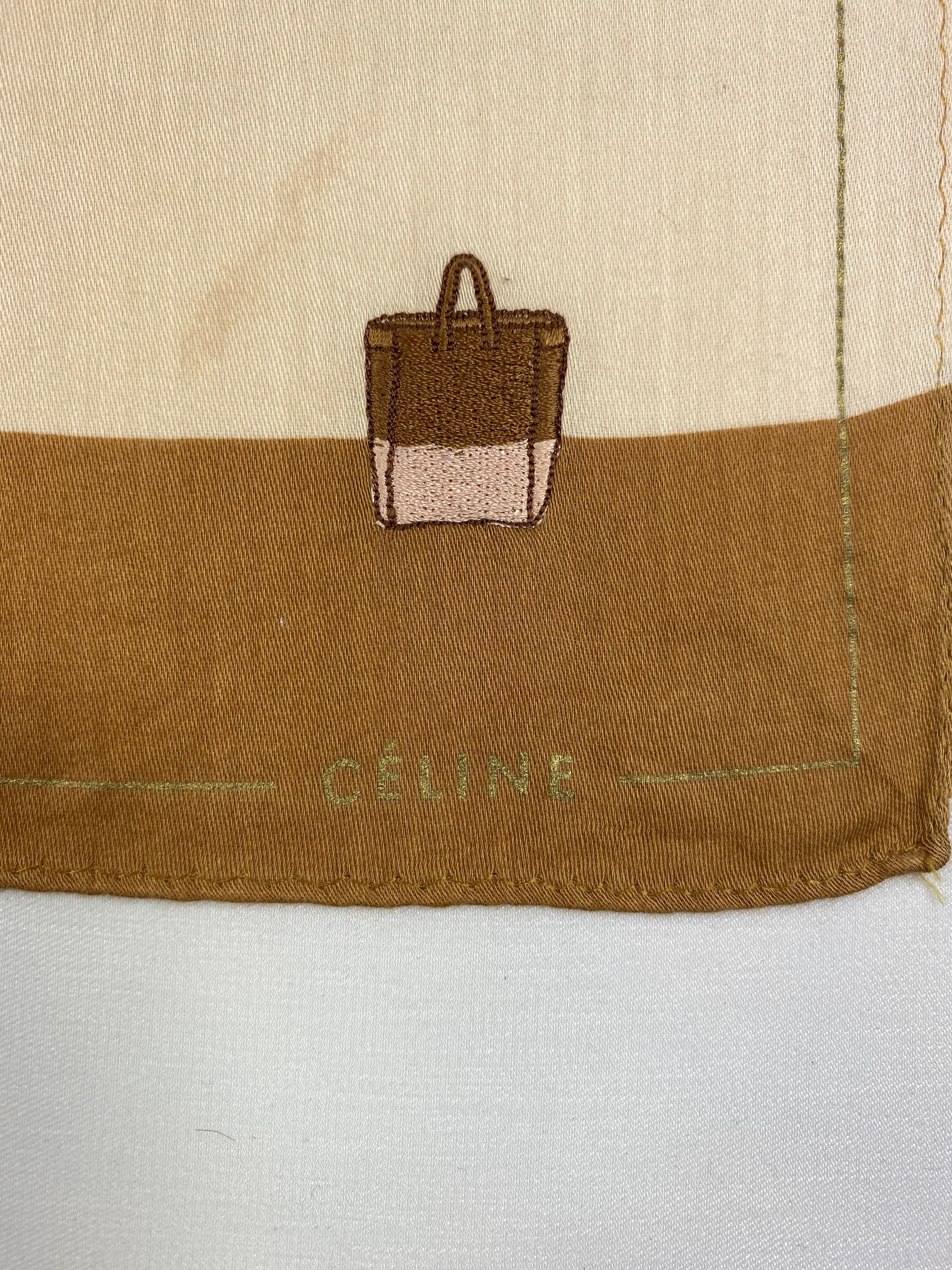 Celine Celine Handkerchiefs / Bandana / Neckerchief Size ONE SIZE - 5 Thumbnail