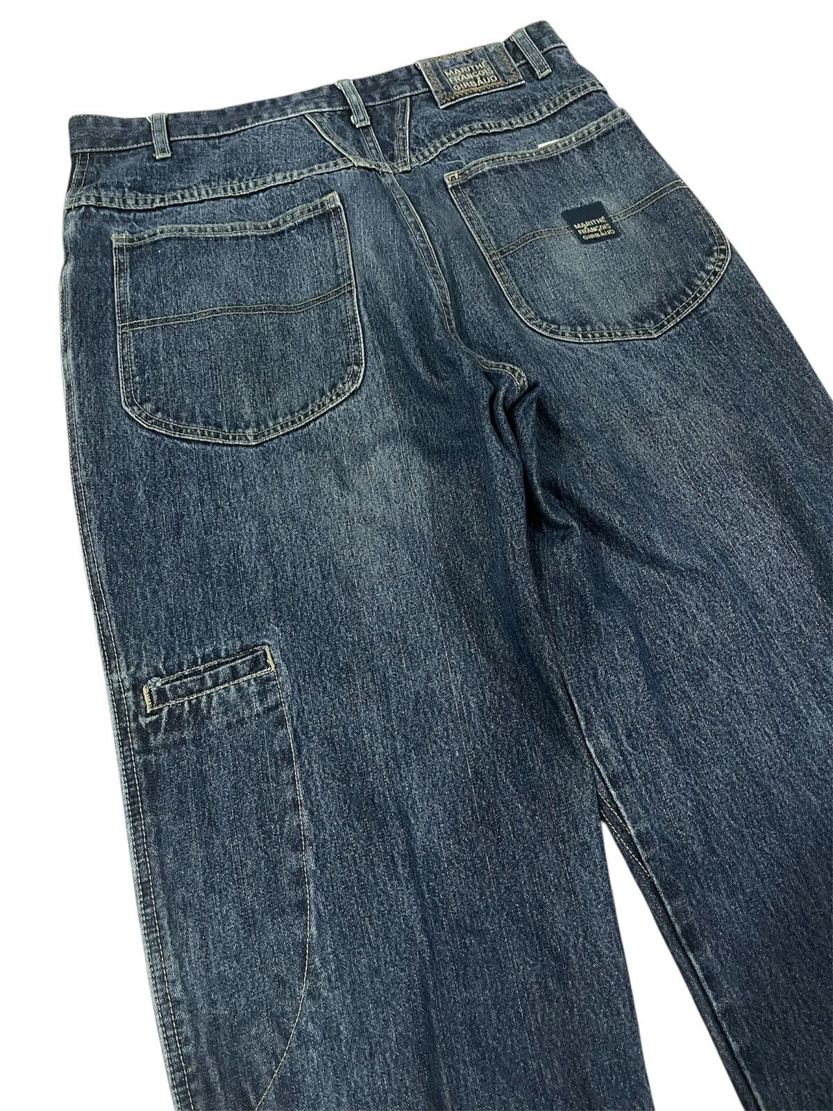 Designer × Marithe + Francois Girbaud × Vintage Marithe & Francois Girboud Workwear Carpenter Jeans Size US 34 / EU 50 - 4 Thumbnail