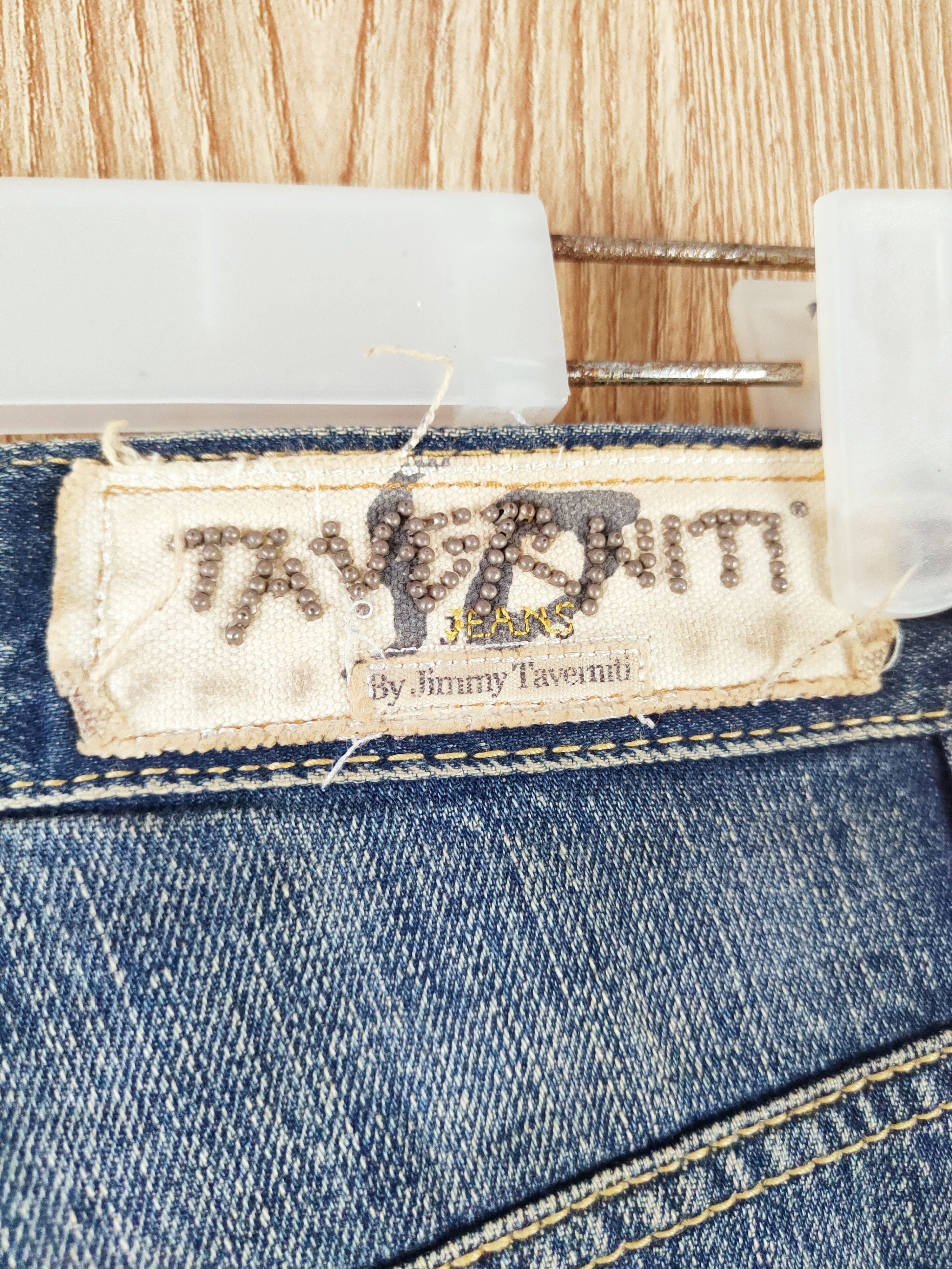 Taverniti Taverniti Dark Blue Distressed Ripped Jeans #W387 Size 28" / US 6 / IT 42 - 11 Thumbnail