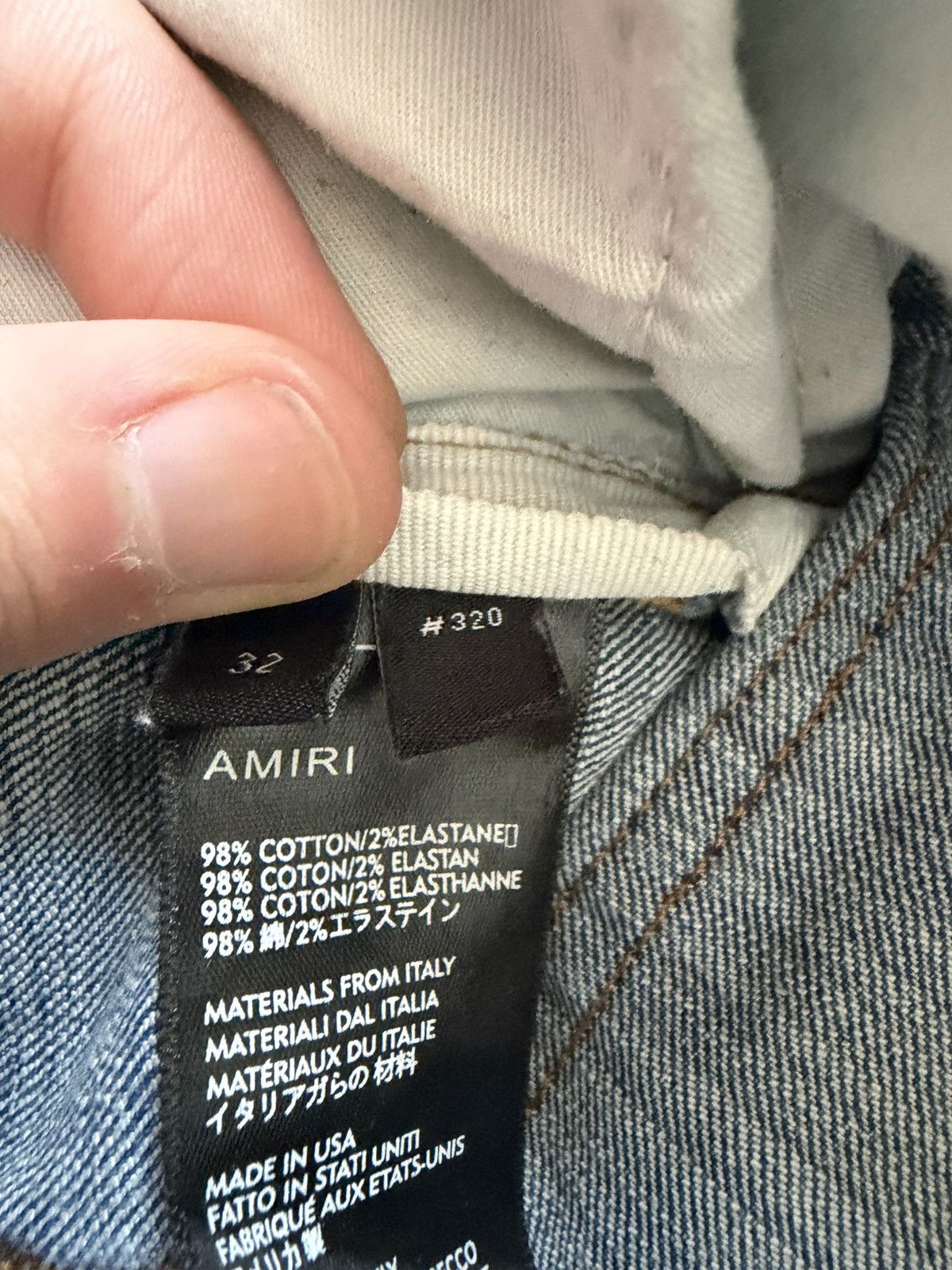 Amiri Amiri Paint Splatter Jeans Size US 32 / EU 48 - 3 Thumbnail