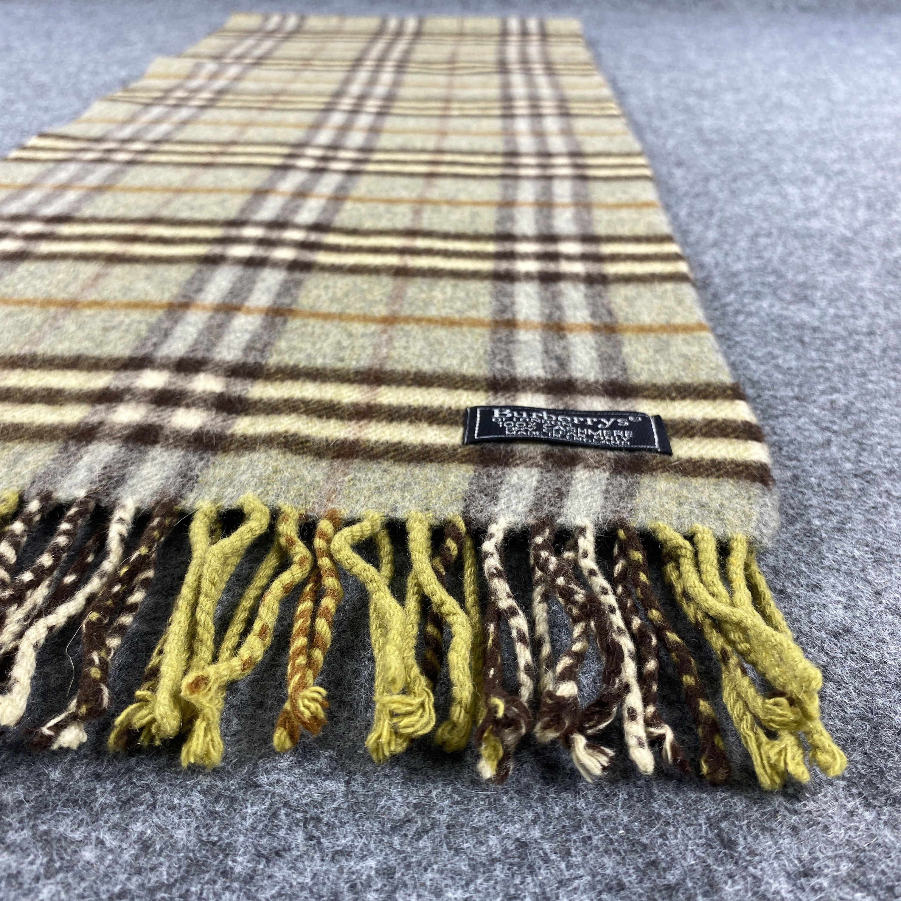 Burberry × Vintage GF10396 Burberry Scarf Neck Wear Muffler Size ONE SIZE - 6 Thumbnail