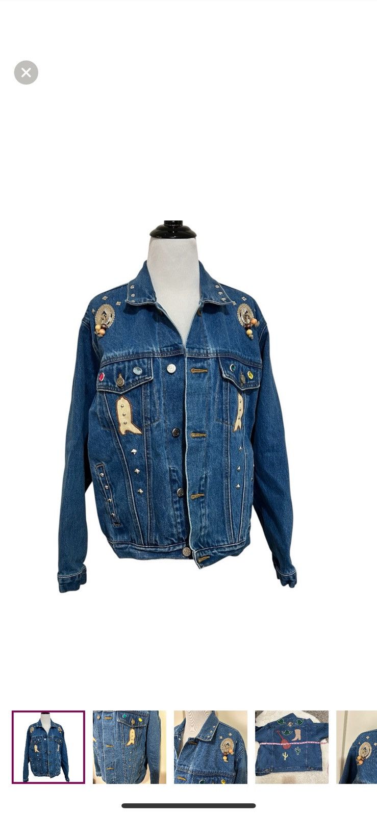 Arizona Jean Co. Arizona Jean company XL cowboy southwest embroidered jacket Size XL / US 12-14 / IT 48-50 - 1 Thumbnail