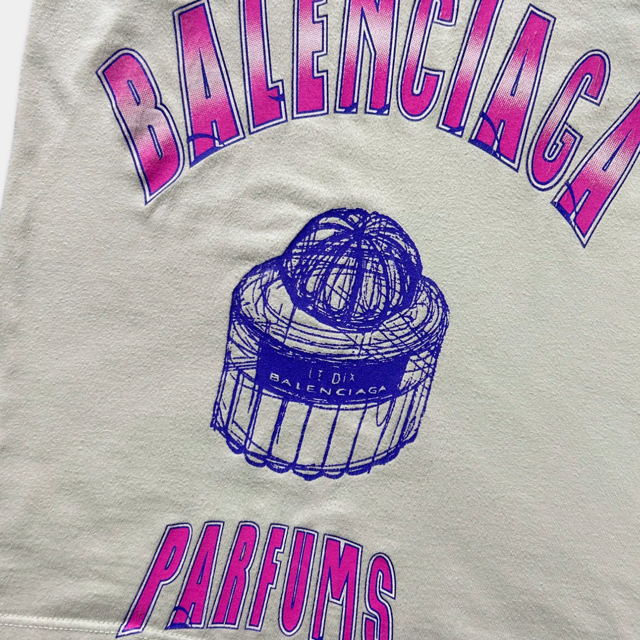 Balenciaga Balenciaga Paris Parfums Graphic Tank Top Size US M / EU 48-50 / 2 - 3 Thumbnail