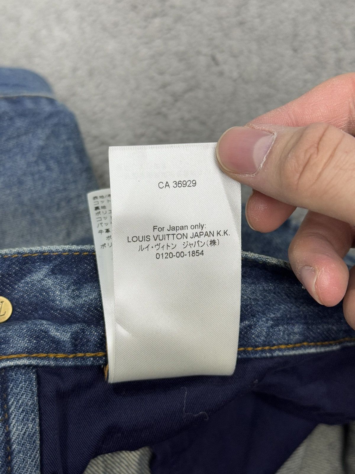 Louis Vuitton Louis Vuitton 24fw turquoise jeans Size US 29 - 25 Thumbnail