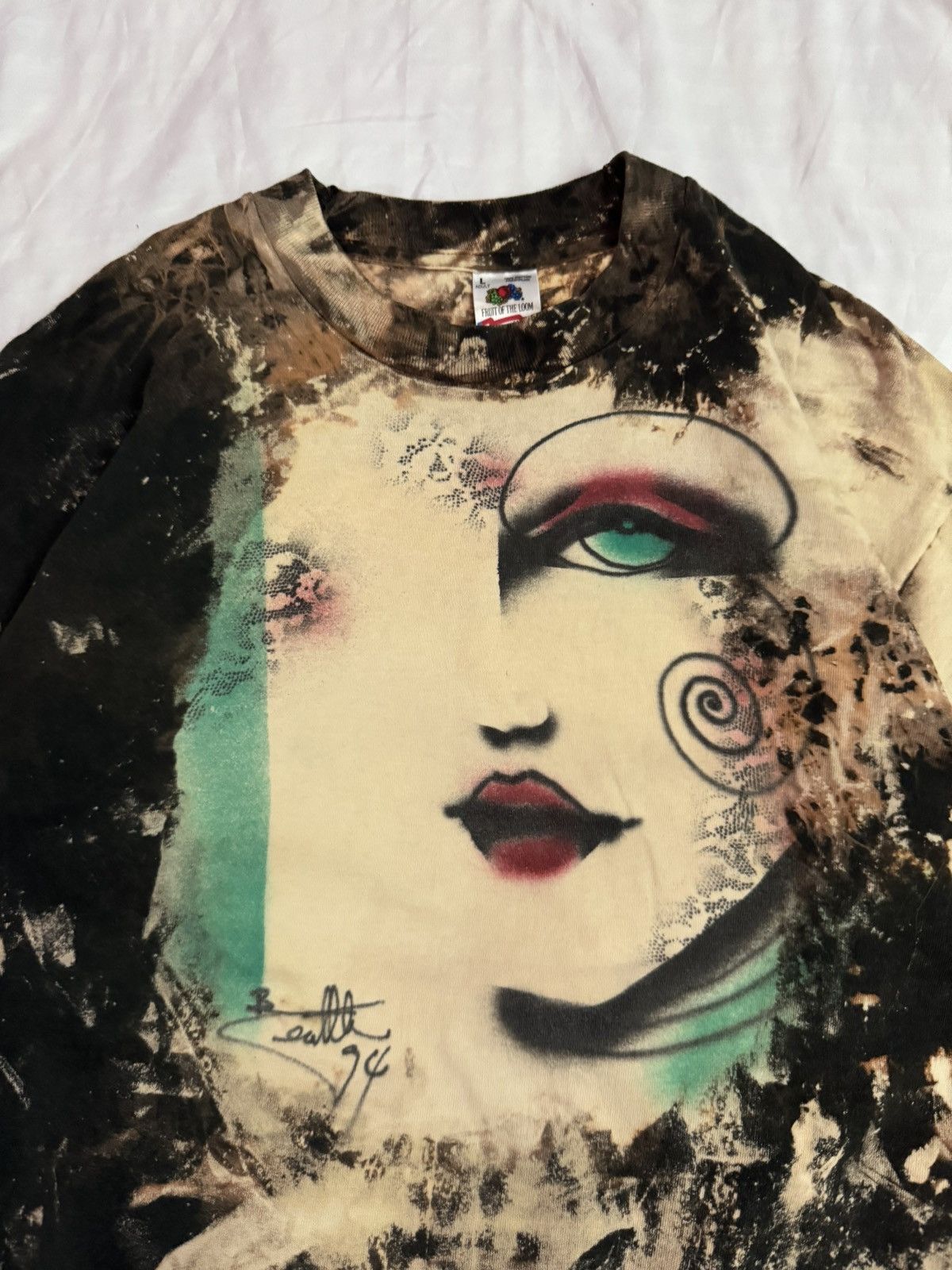 Vintage Vintage 90s Art Be Seattle Mosquitohead Styled Tees Size US L / EU 52-54 / 3 - 2 Thumbnail