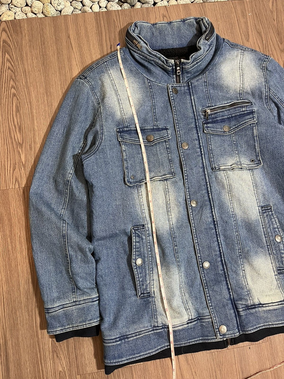 In The Attic × Japanese Brand In The Attic Homme Multipocket Denim Bono Jacket Size US XXL / EU 58 / 5 - 9 Thumbnail