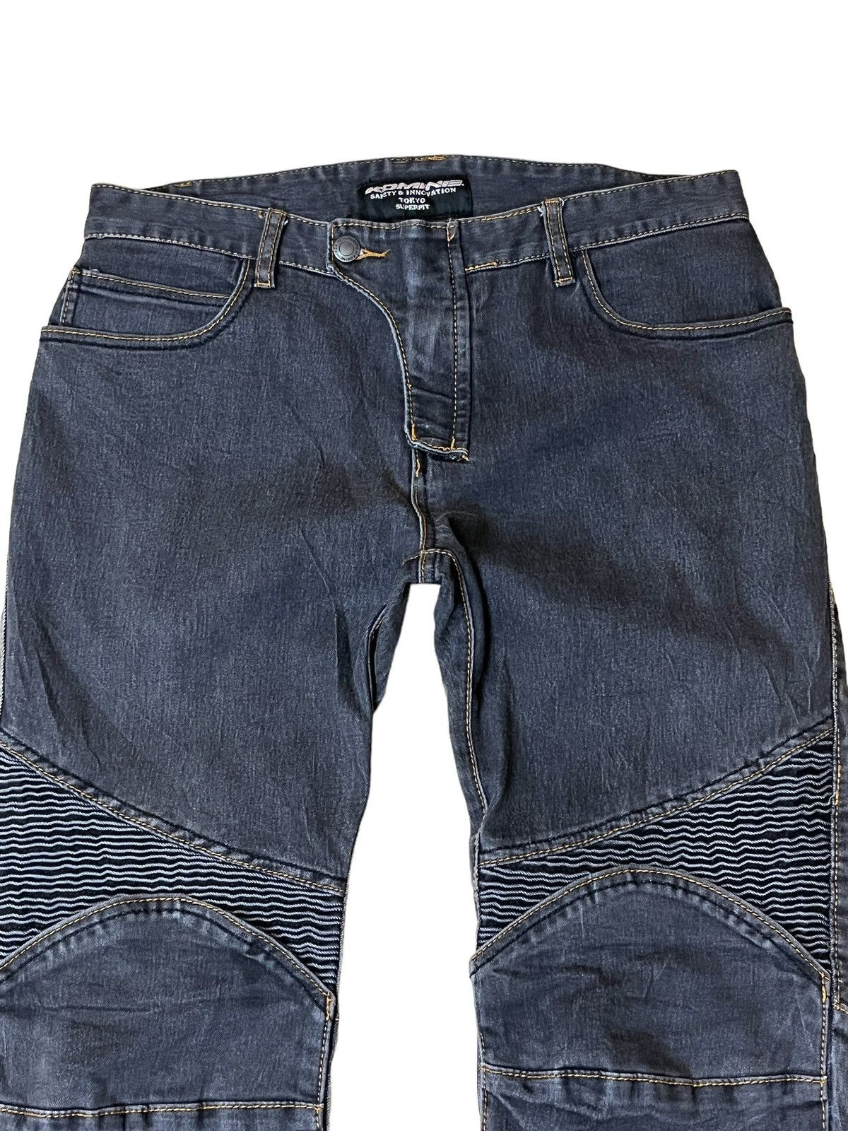 Japanese Brand VINTAGE KOMINE JAPANESE RIDING PANTS INSPIRED BALMAIN PARIS Size US 32 / EU 48 - 4 Thumbnail