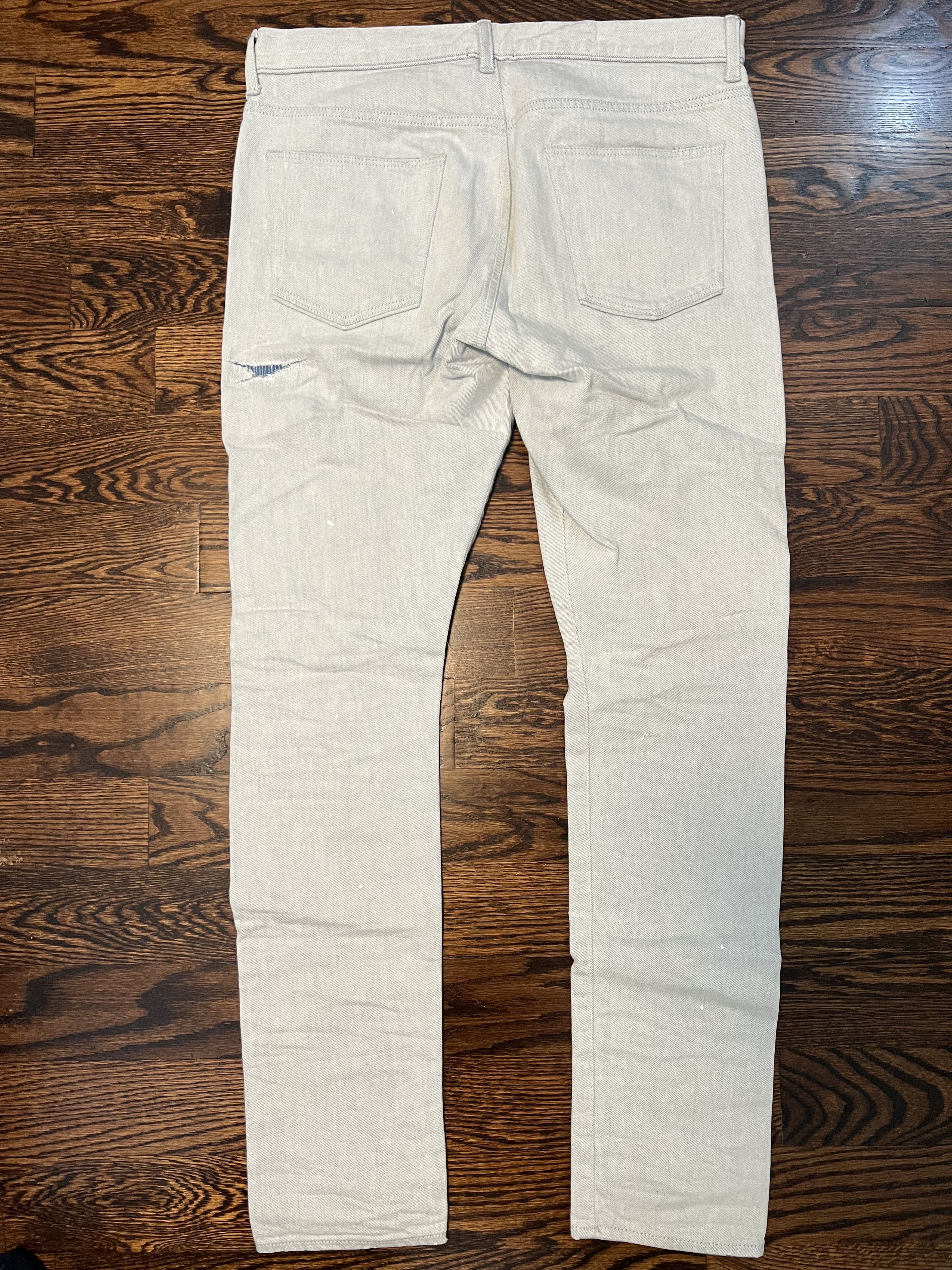 John Elliott Reverse Indigo Weft Denim - Cast 2 - Size 34 Size US 34 / EU 50 - 3 Thumbnail