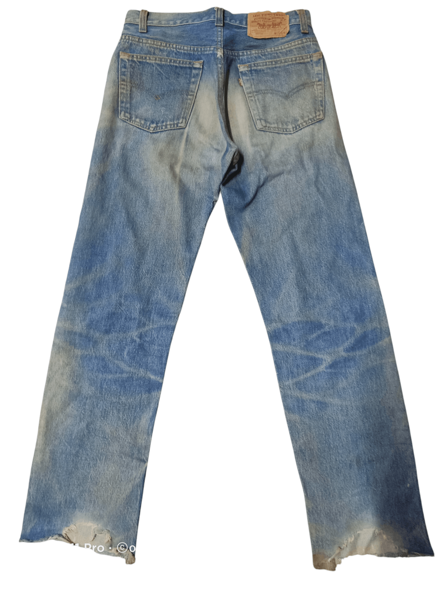 Levi's × Vintage Levis Vintage 501 80s Distressdenim Size US 29 - 2 Thumbnail