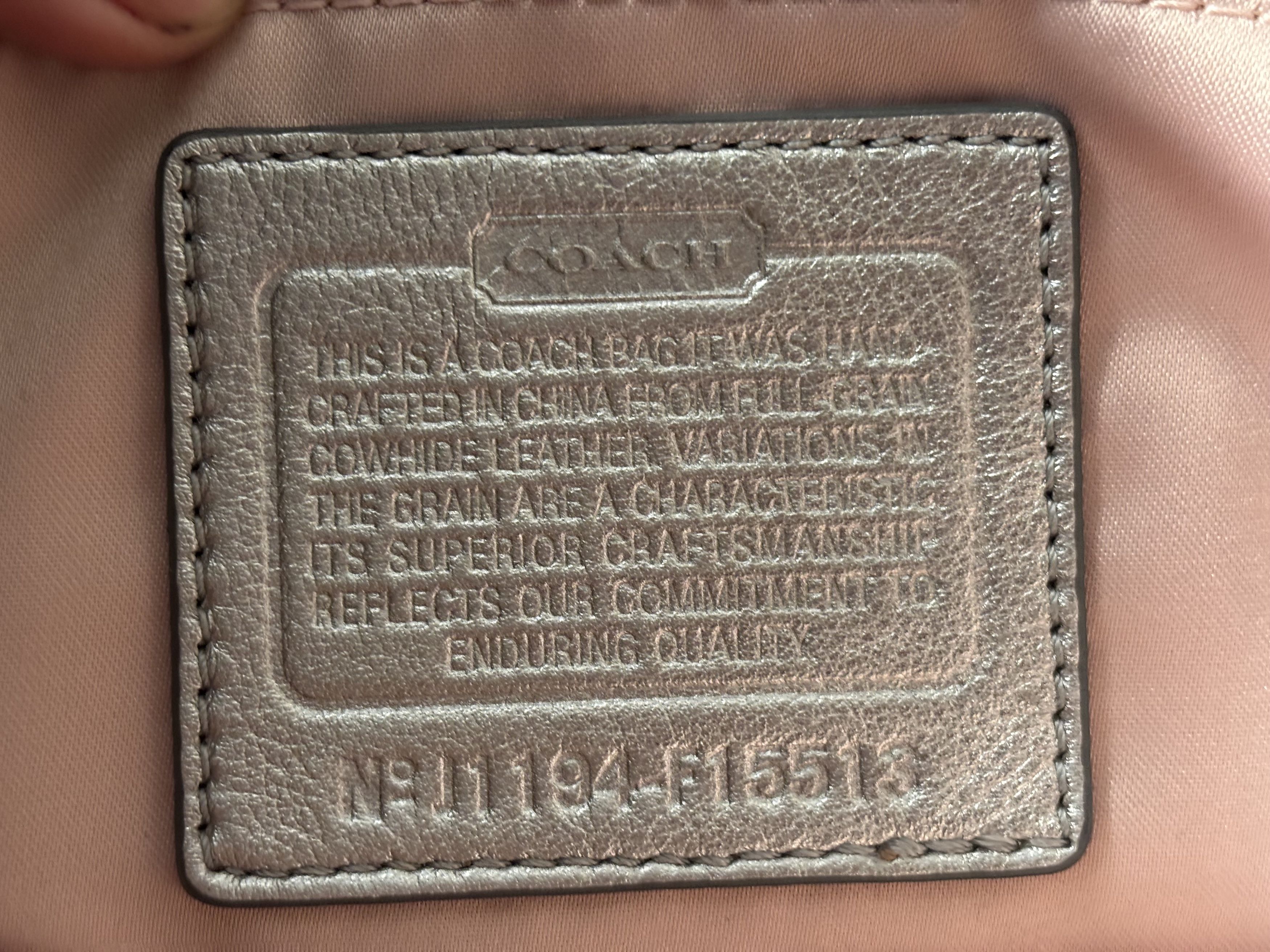 Coach Coach Ashley Leather Satchel (F15513) Size ONE SIZE - 2 Thumbnail