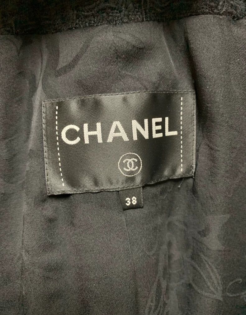 Chanel Chanel Roman series black medium and long jacket Size XS / US 0-2 / IT 36-38 - 4 Thumbnail