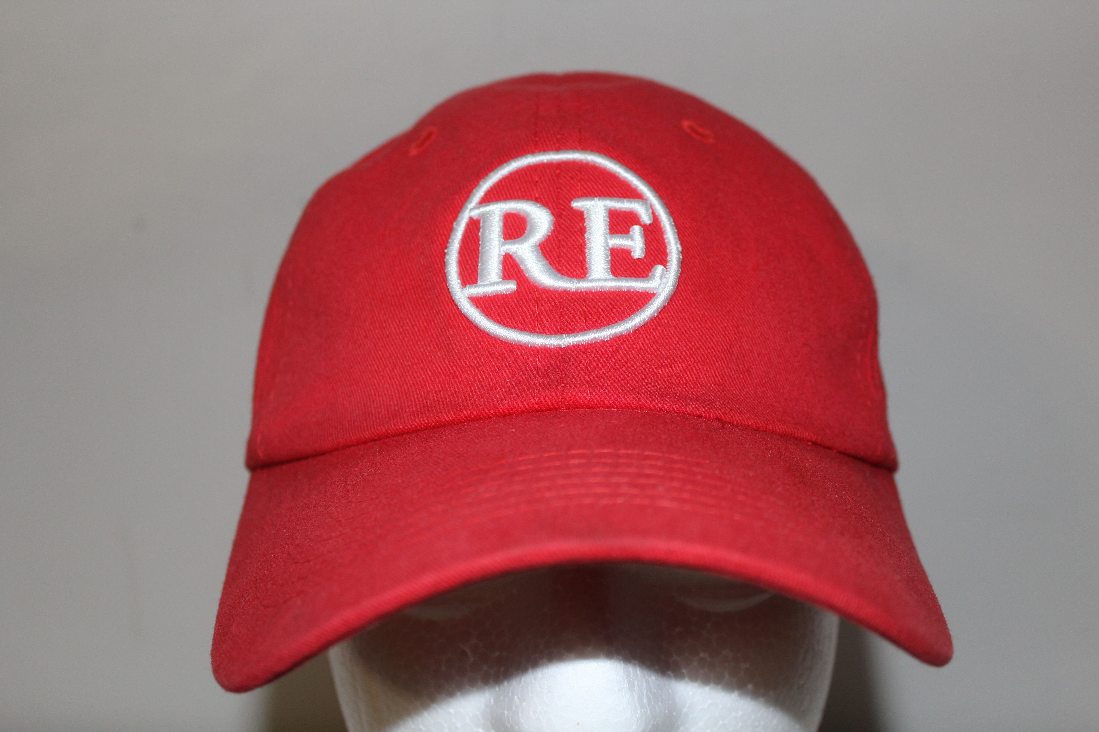 Other Ring's End Adult Adjustable Strap Baseball Cap Hat Red Size ONE SIZE - 1 Thumbnail