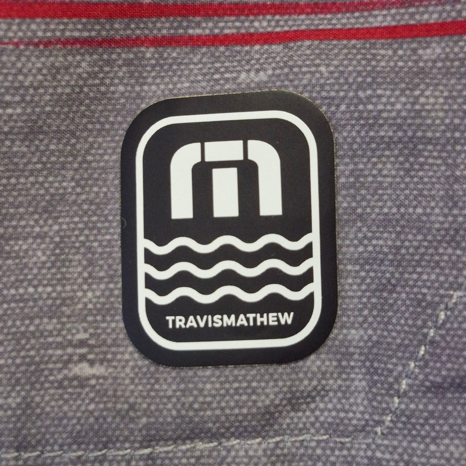 TravisMathew Travis Mathew Board Shorts Men’s Size 34 Murican Swim Trunks Size US 34 / EU 50 - 2 Thumbnail