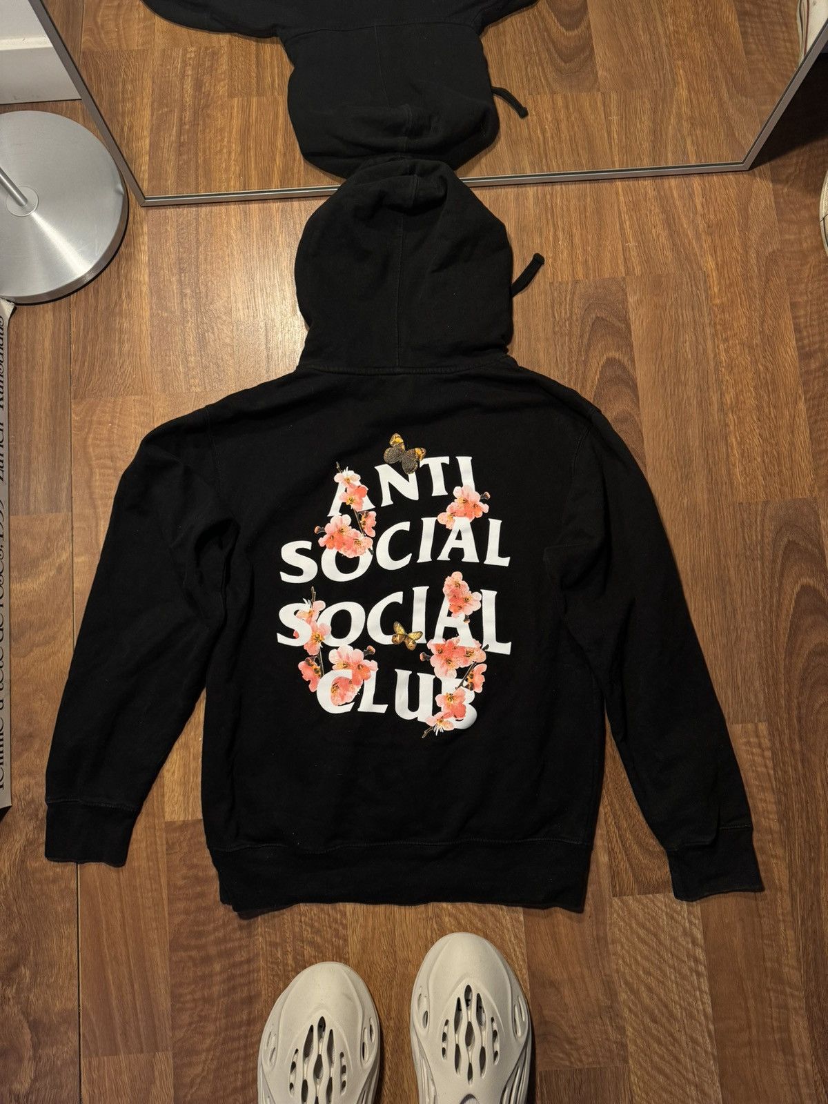 Anti social social club hoodie grailed hot sale