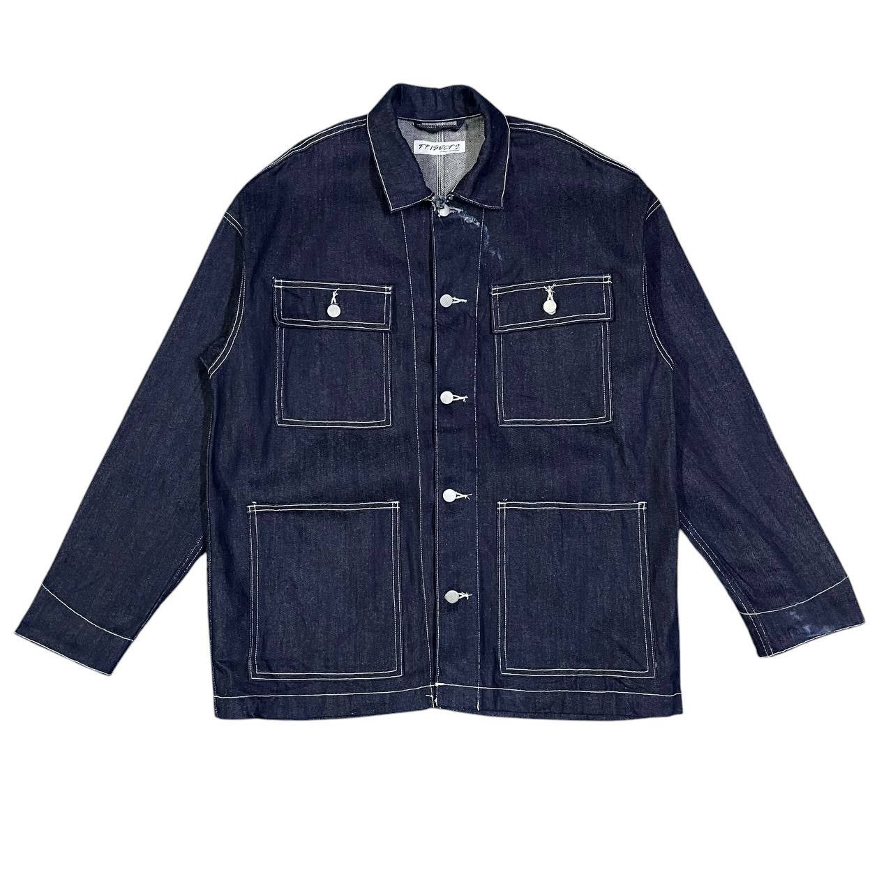 Journal Standard Journal Standard Trisect 2 Denim Work Jacket Thrashed Size US M / EU 48-50 / 2 - 1 Thumbnail