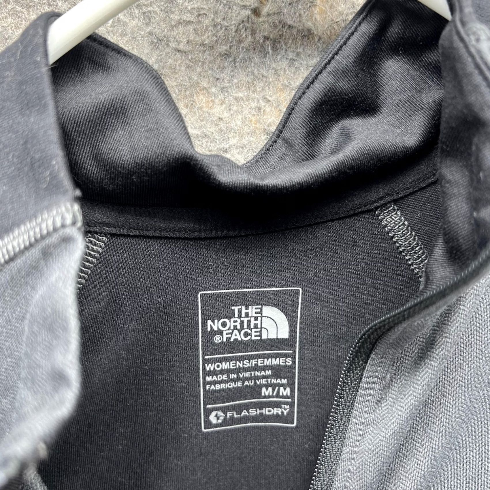 The North Face The North Face Sweater Women M Gray Black Flash Dry Knit Pullover Logo All Seasons Regular Knit Sweatshirt Size M / US 6-8 / IT 42-44 - 5 Thumbnail