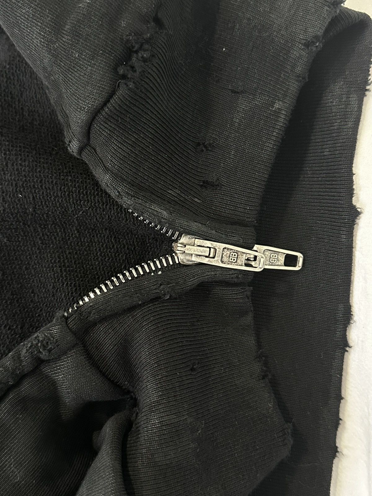 Balenciaga Balenciaga 24’ heavy metal SanScript zip up Size US XS / EU 42 / 0 - 11 Thumbnail
