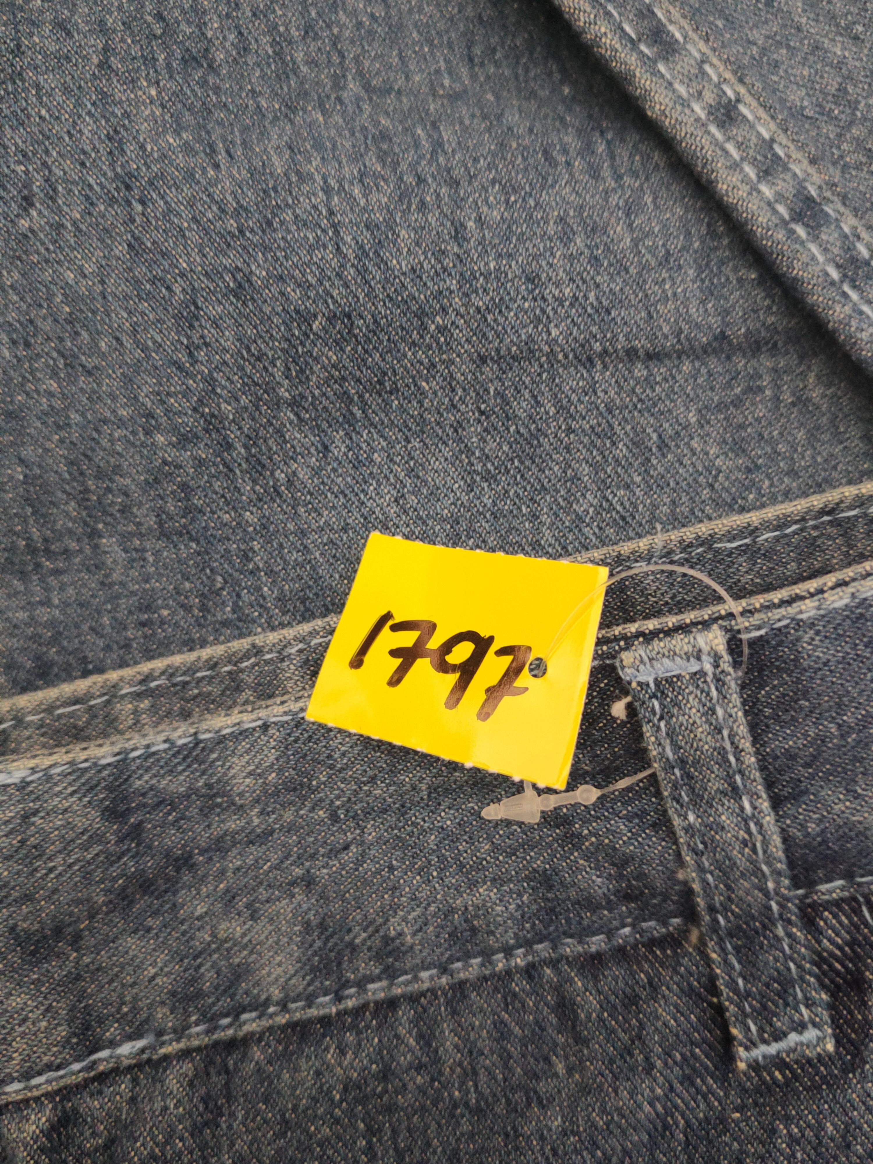 Japanese Brand DL G-Twenty-K-Tex Blue Distressed Ripped Jeans #1797 Size US 36 / EU 52 - 18 Thumbnail