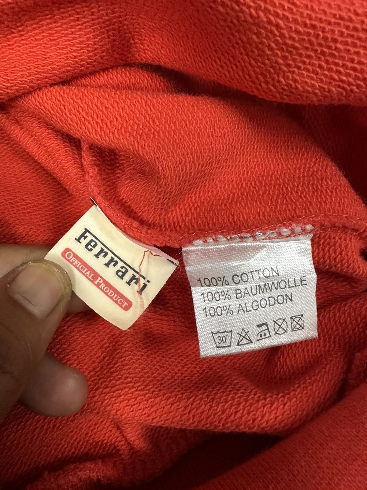 Ferrari Vintage Ferrari Gearbox Hoodie Jacket Z378 Size US L / EU 52-54 / 3 - 10 Thumbnail