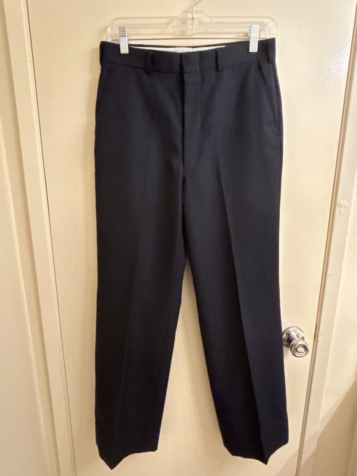Japanese Brand × Vintage Navy Formal Dress Slacks Size US 30 / EU 46 - 1 Thumbnail