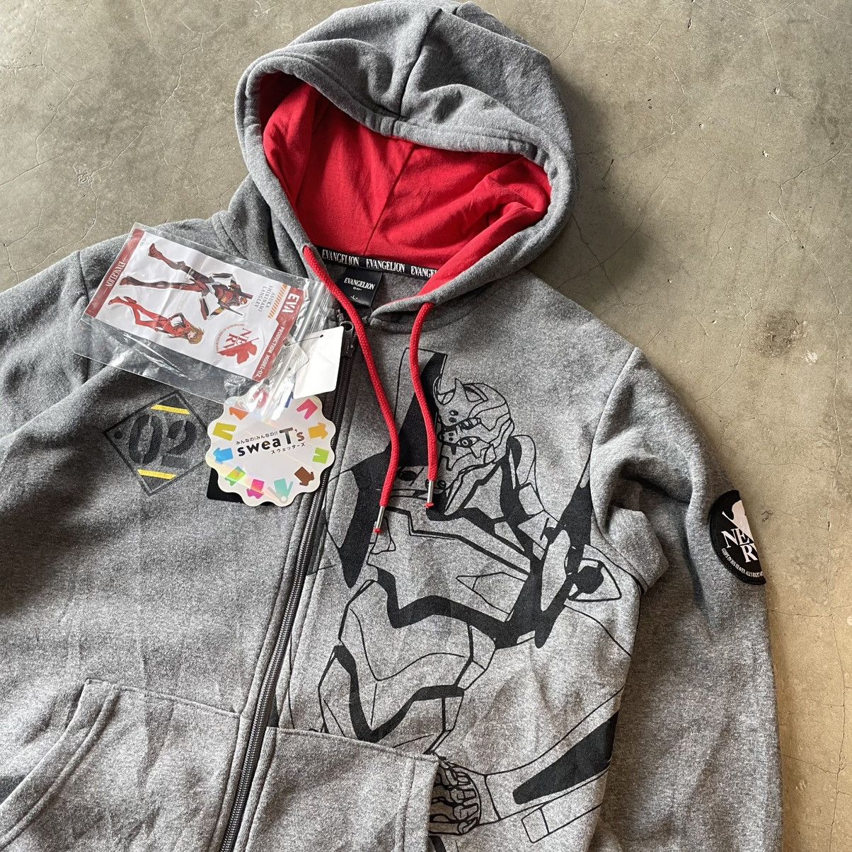 Anime Neon Genesis Evangelion Graphic Jacket Size US L / EU 52-54 / 3 - 2 Thumbnail