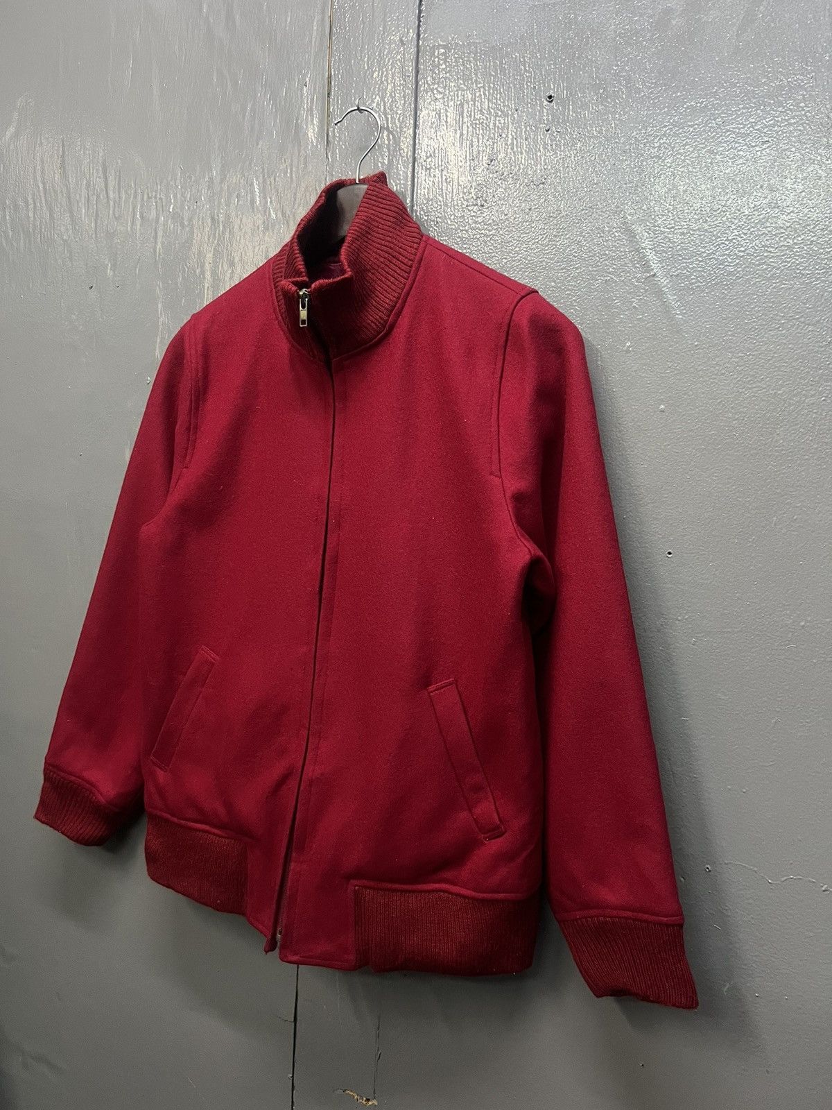 Japanese Brand Vintage Pret Pul Mermaid Red Wool Zipper Jacket Size US S / EU 44-46 / 1 - 3 Thumbnail