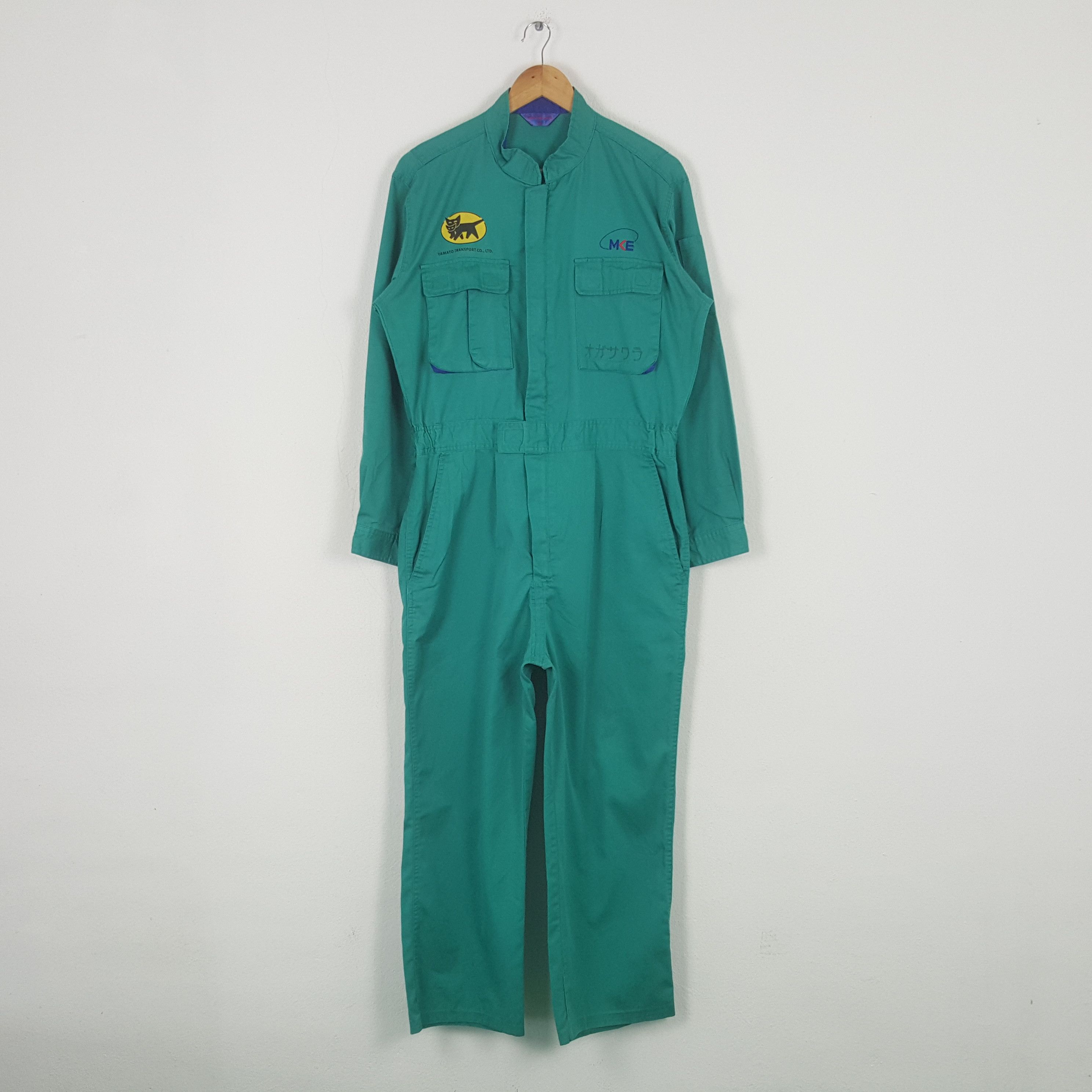 Japanese Brand Vintage Yamato Transport Japanese Baggy Coverall Jacket RR23 Size US M / EU 48-50 / 2 - 4 Thumbnail
