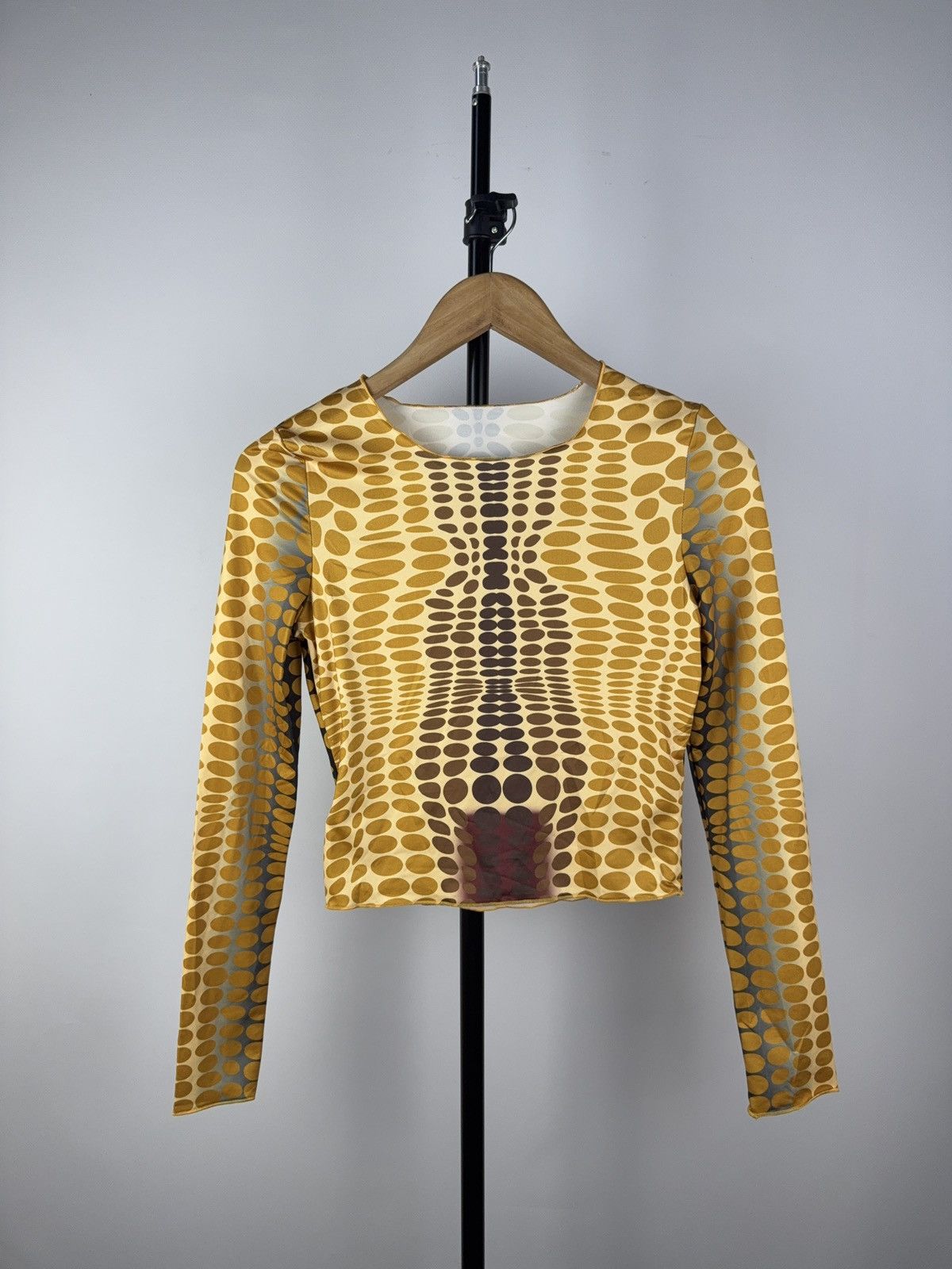 Japanese Brand Style❗️Save The Queen Jean Paul Gaultier Mesh Blouses Size L / US 10 / IT 46 - 1 Thumbnail
