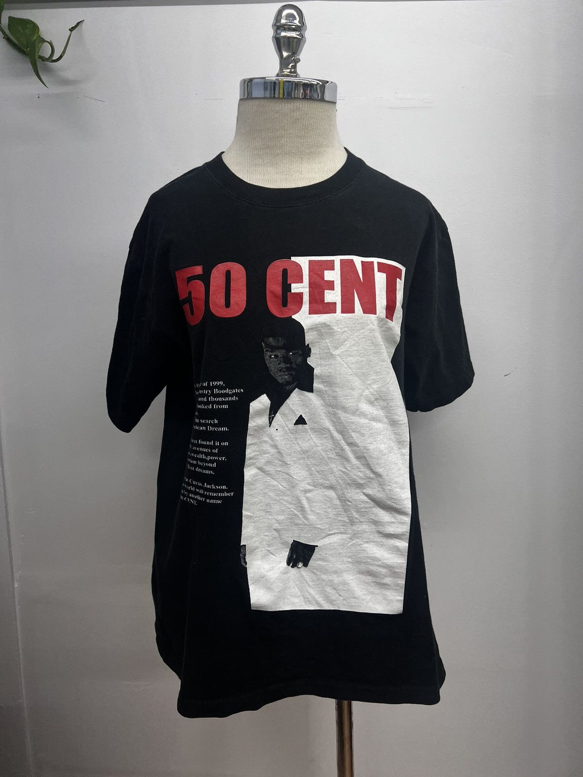 Vintage 50 cent rap tee