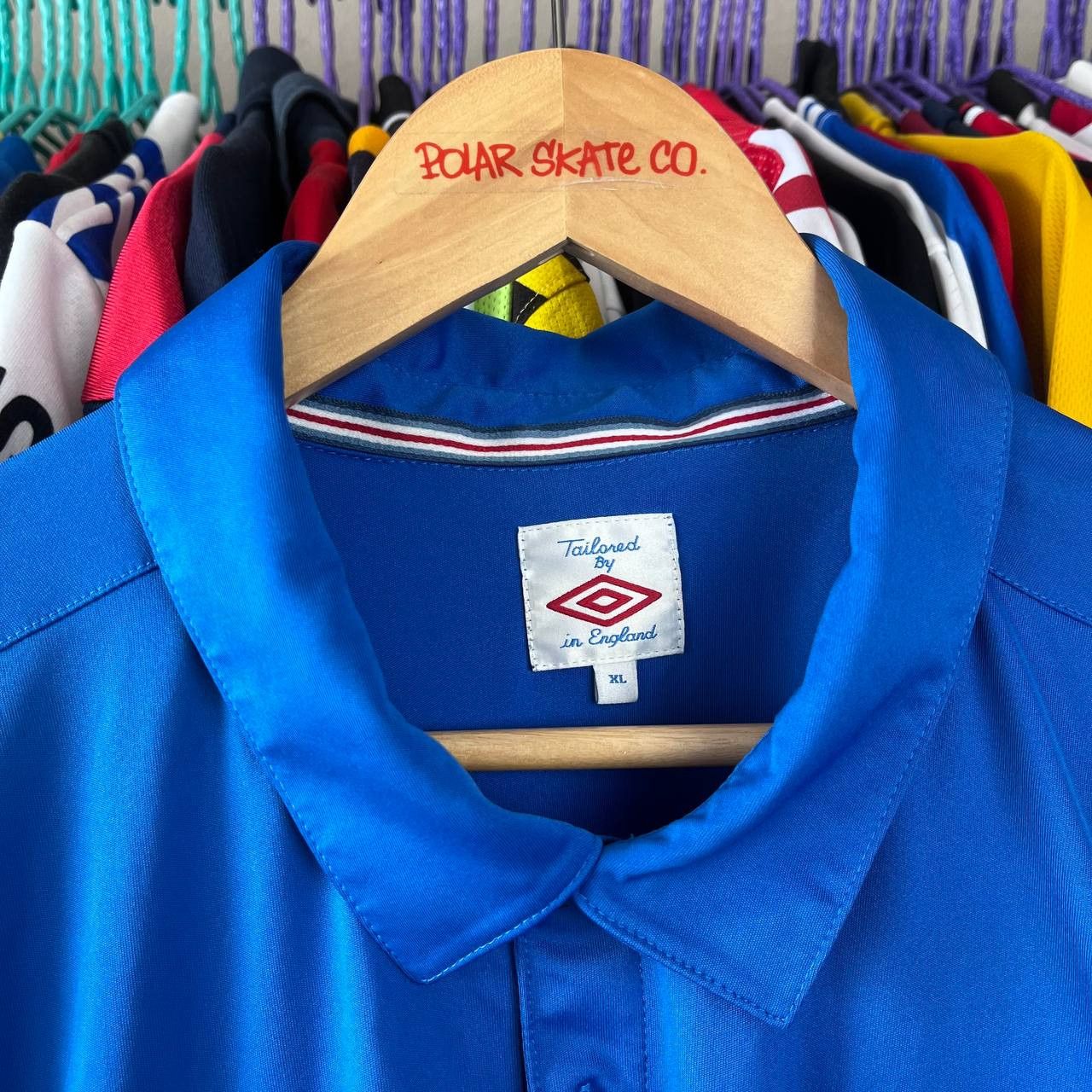 Umbro Umbro England 2009/2010 Football Soccer Training Jersey Size US XL / EU 56 / 4 - 4 Thumbnail