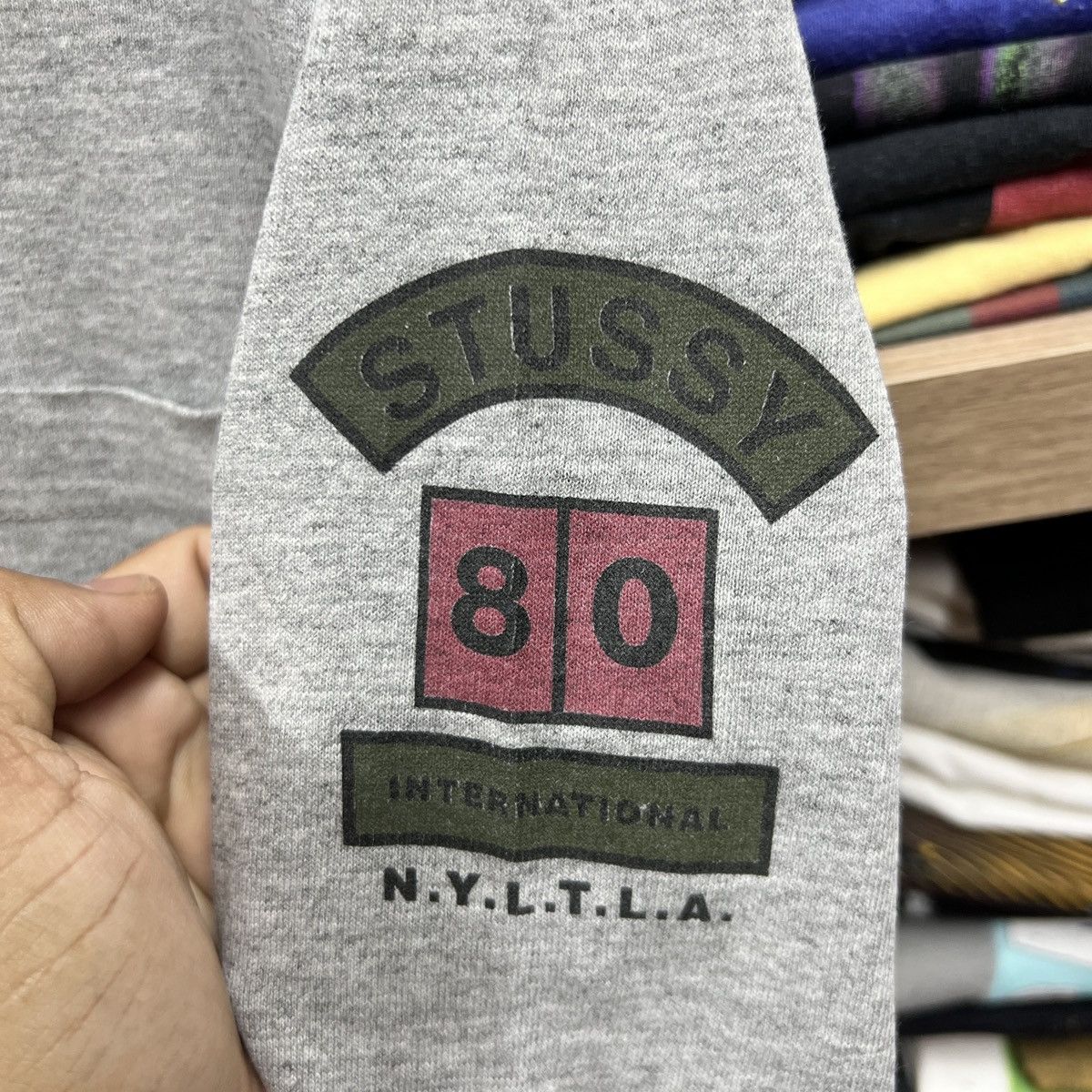 Stussy VTG STUSSY L/S S Size US S / EU 44-46 / 1 - 8 Thumbnail