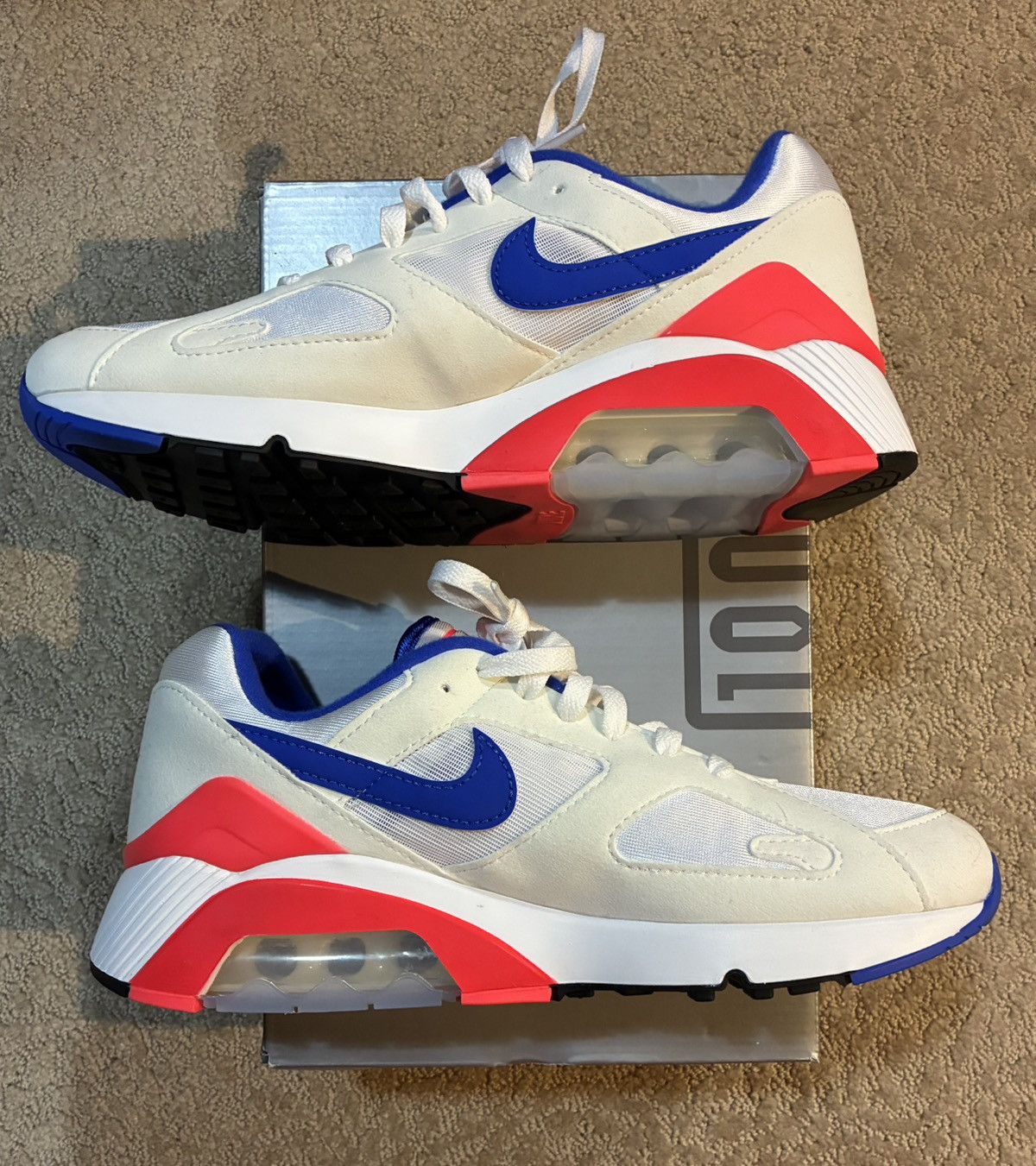 Nike Nike Air Max 180 ‘Ultramarine’ 2024 Size US 8.5 / EU 41-42 - 5 Thumbnail