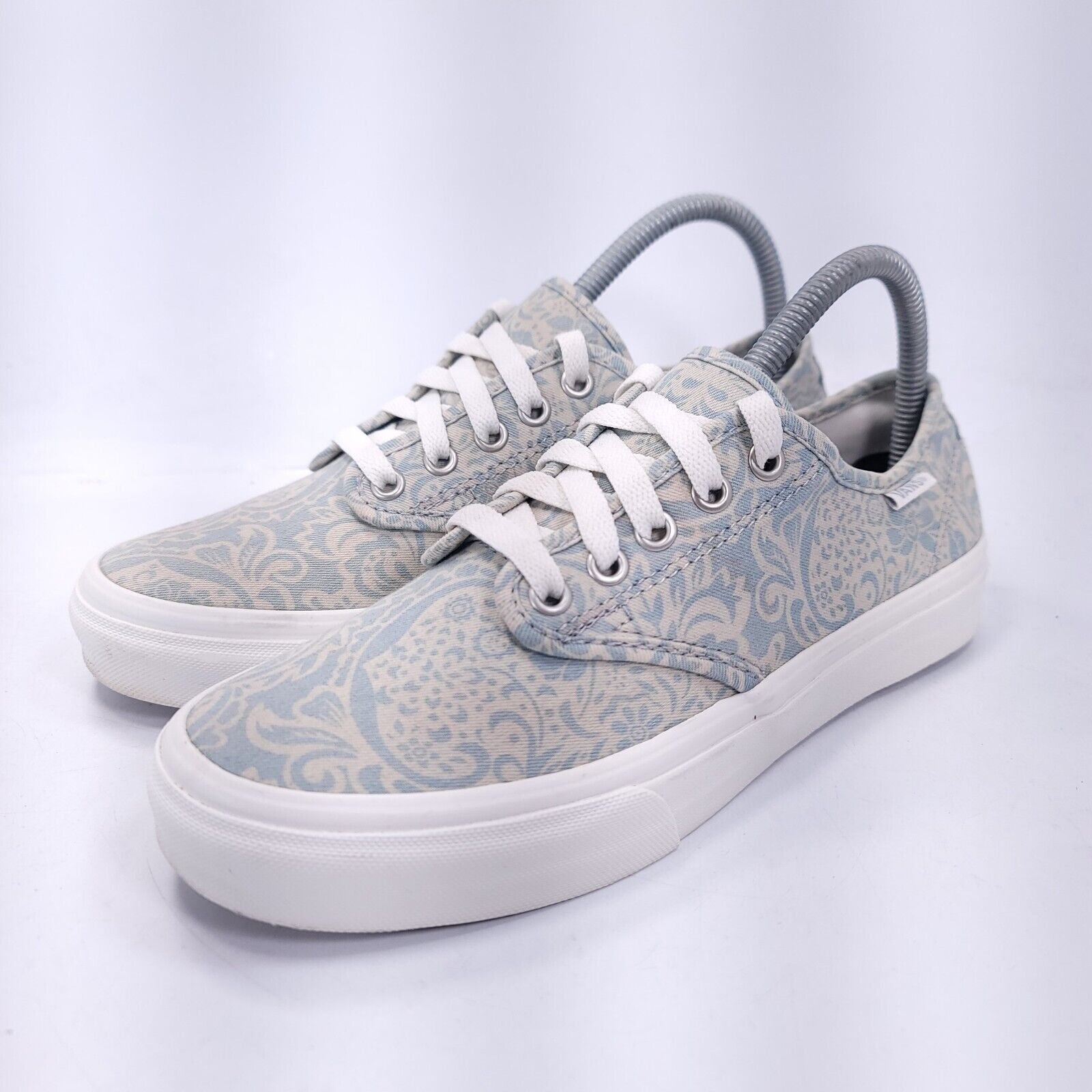 Vans Vans Off the Wall Shoe Womens Size 8 721356 Blue White Size US 8 / IT 38 - 1 Thumbnail