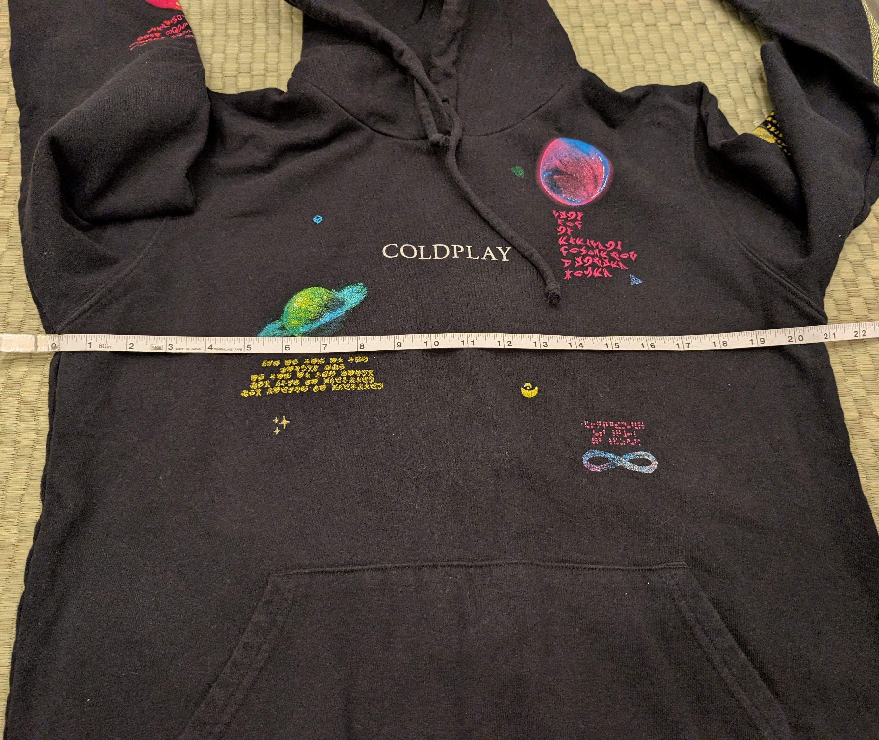 Other RARE Coldplay Music of the Spheres World Tour Hoodie Size US M / EU 48-50 / 2 - 4 Thumbnail