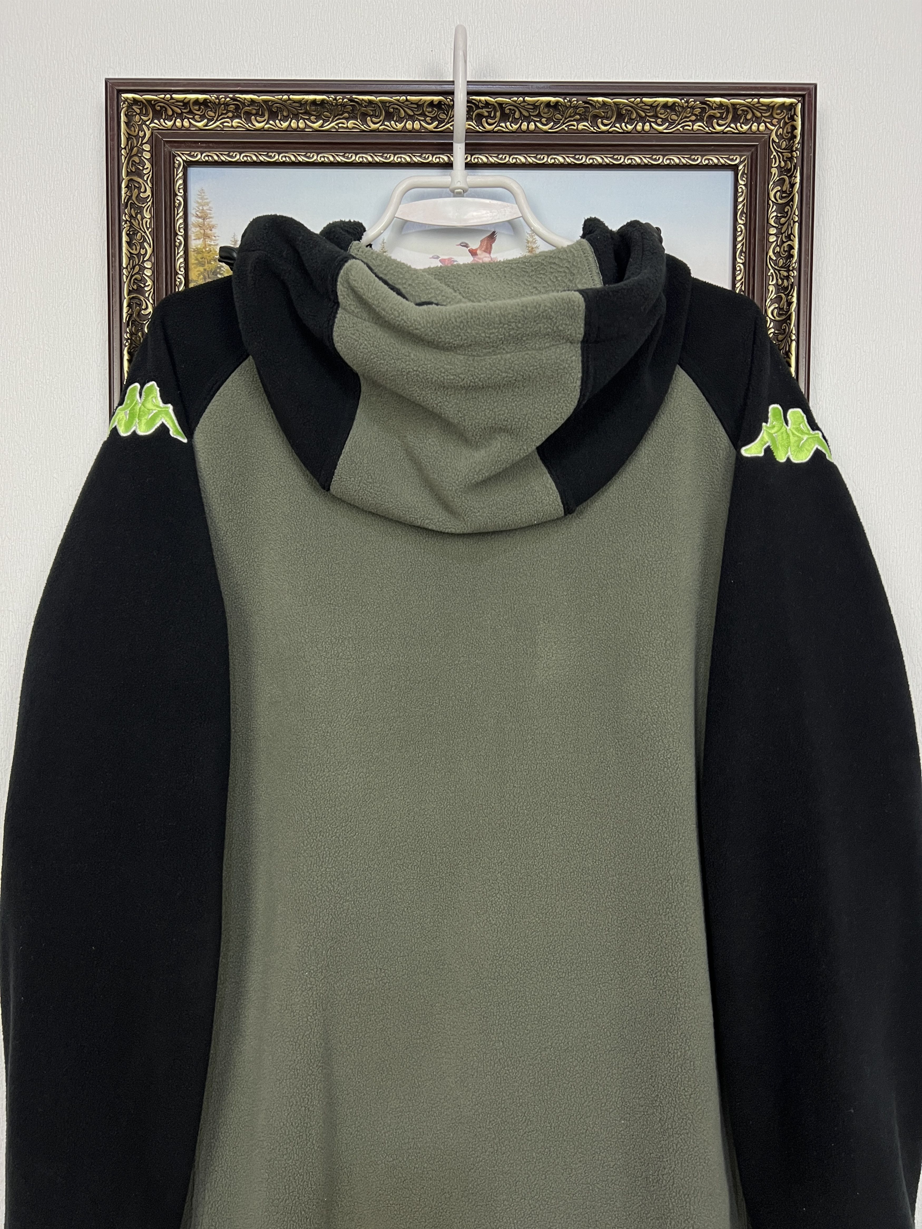 Kappa Vintage Kappa Werder Bremen Football Fleece Jacket Hooded Size US L / EU 52-54 / 3 - 11 Thumbnail