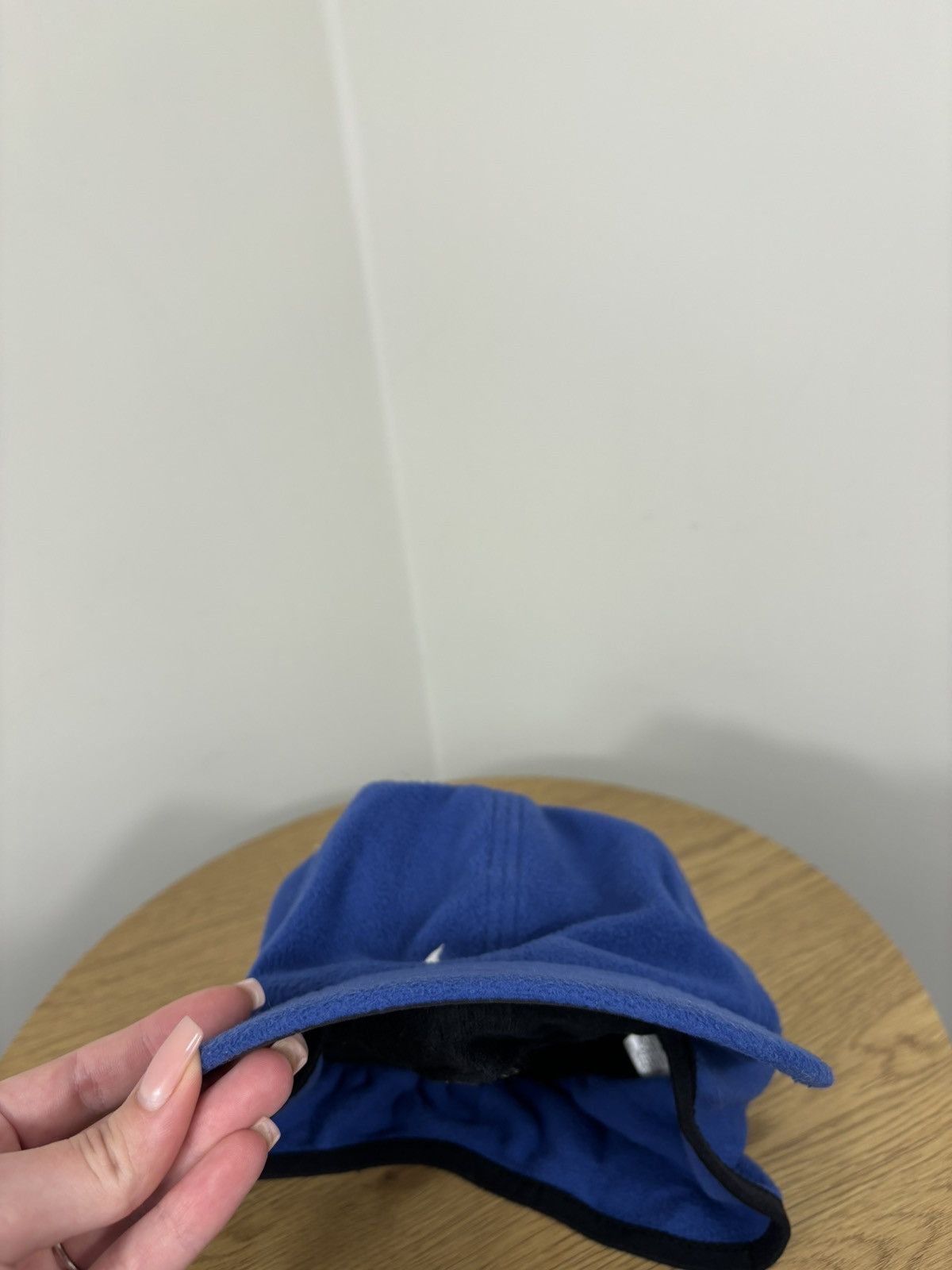 Nike Vintage 90s Nike Y2K Swoosh Cozy Hype Cap Hat Size ONE SIZE - 11 Thumbnail