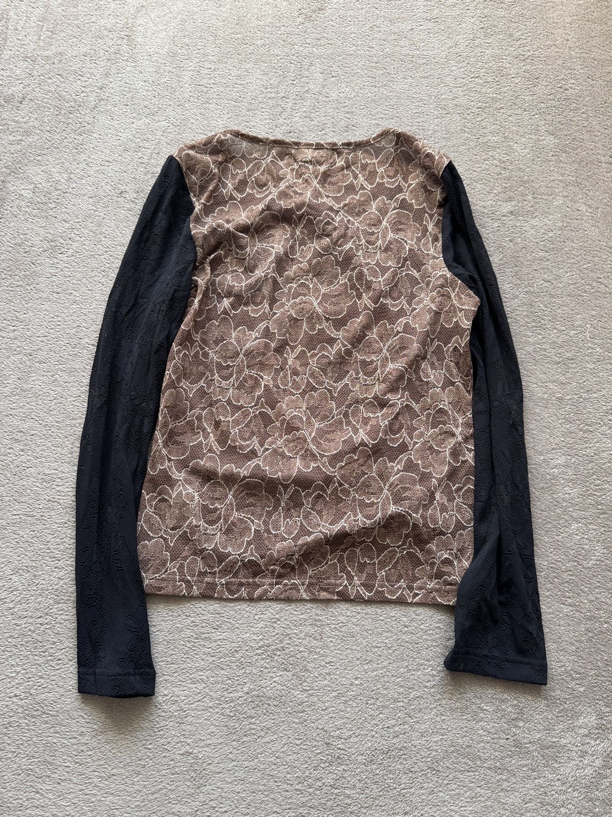 14th Addiction Renaissance AOP Melrose Meshed Long Sleeve Gaultier vibe Size S / US 4 / IT 40 - 5 Thumbnail