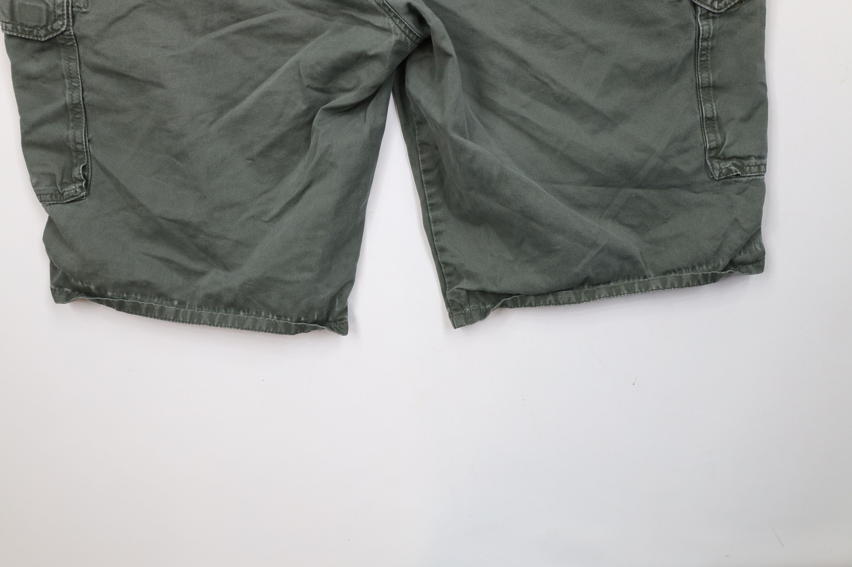 Dickies × Vintage Vintage Dickies Relaxed Fit Cargo Shorts Green Cotton Size US 40 / EU 56 - 13 Thumbnail