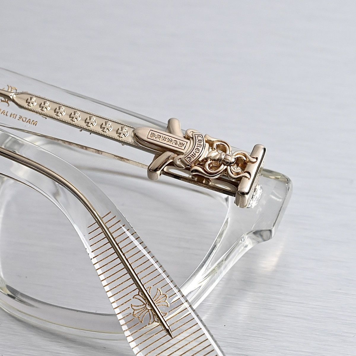 Chrome Hearts CHROME HEARTS VAGILLIONAIRE II GLASSES Size ONE SIZE - 11 Thumbnail