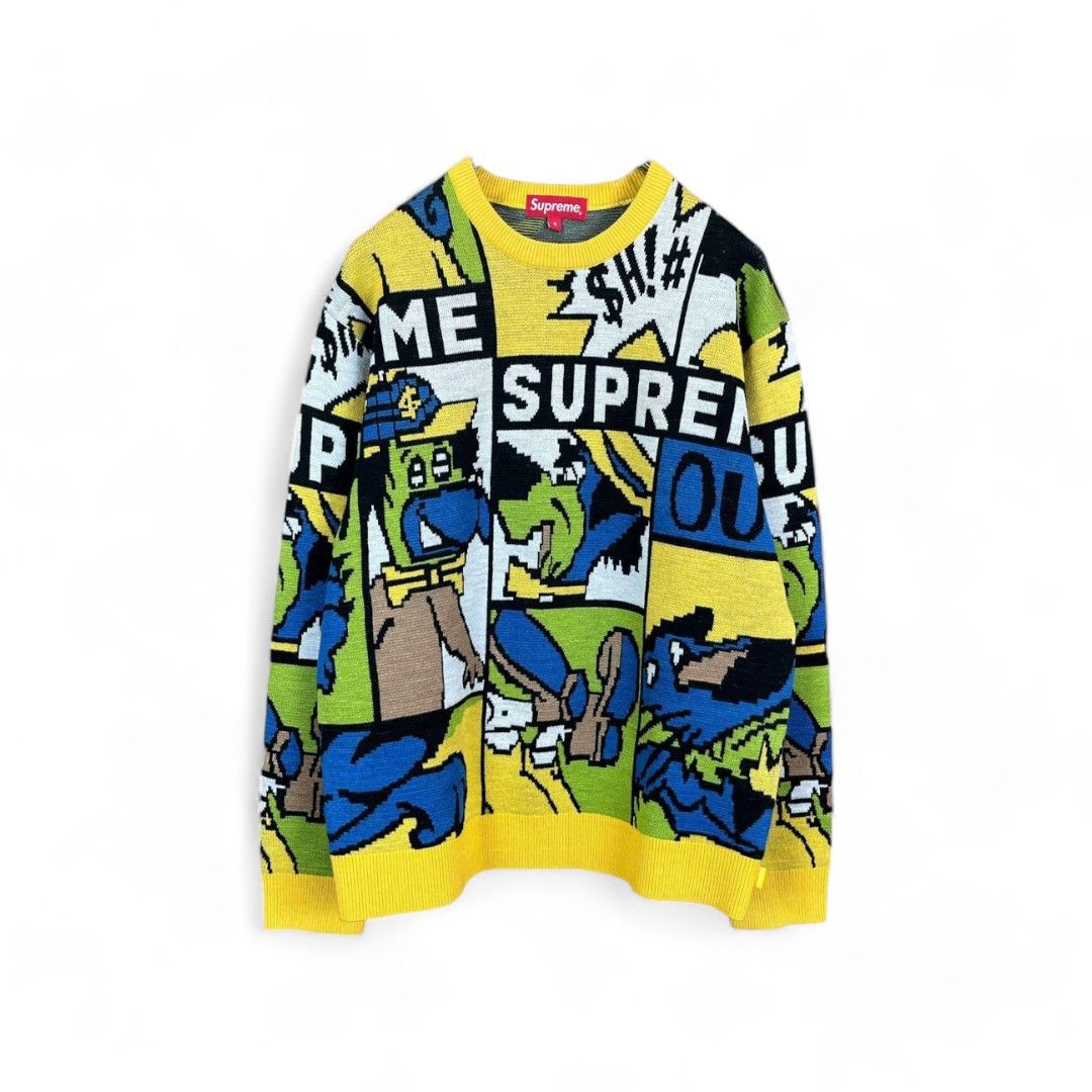 Supreme Cartoon Sweater | Grailed