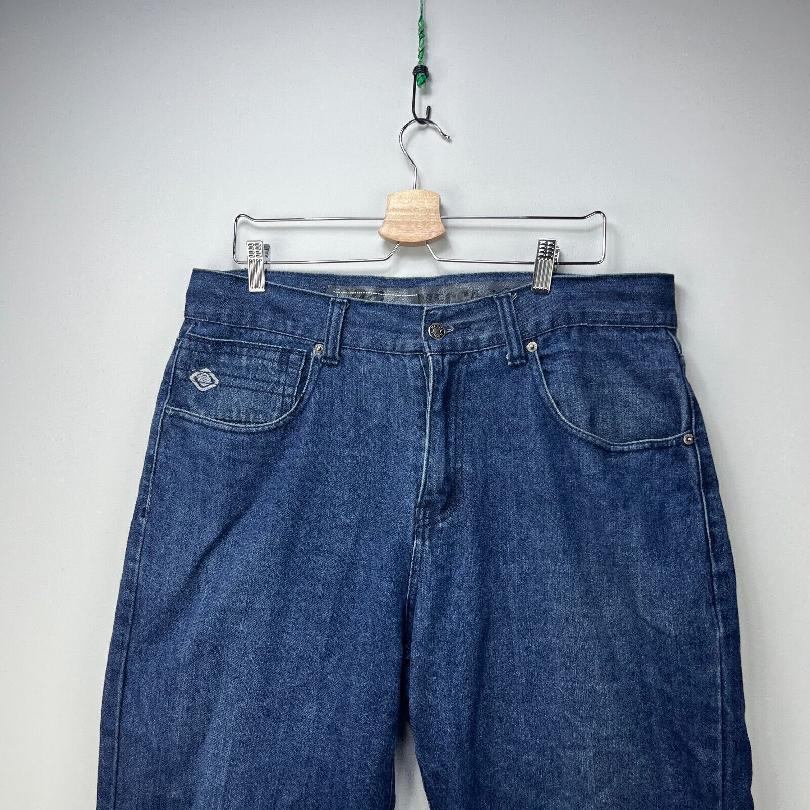 Mecca × Vintage Vintage Y2K Mecca Baggy Jeans 36 Wide Leg Skater Size US 36 / EU 52 - 5 Thumbnail