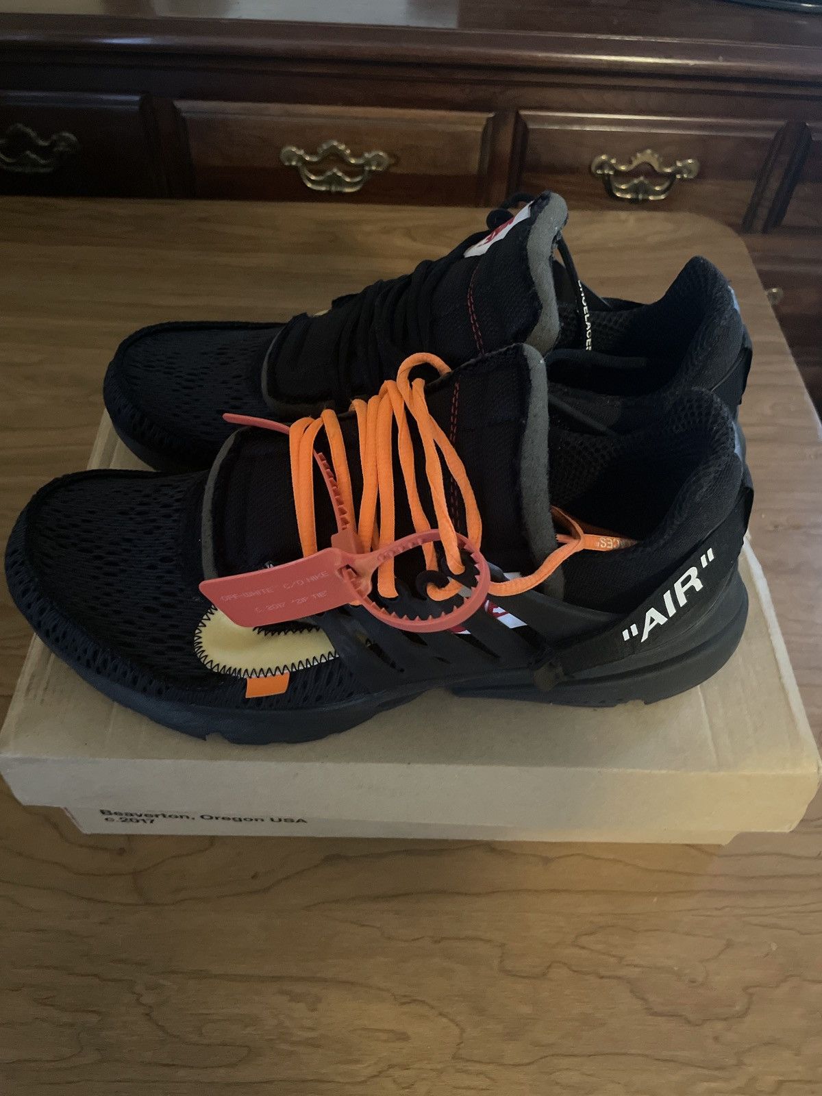 Nike × Off-White × Virgil Abloh Nike x Off White Presto Black size 11 Size US 11 / EU 44 - 10 Thumbnail