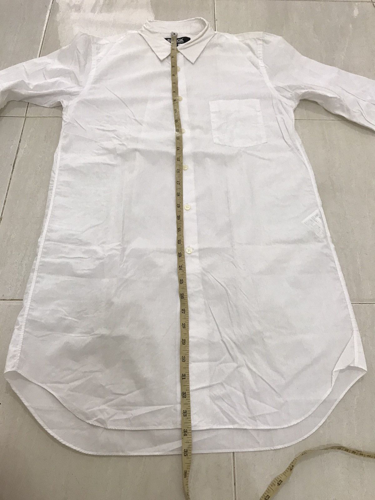 Comme des Garcons Black Comme des garcons Black White Shirt Size US M / EU 48-50 / 2 - 9 Thumbnail
