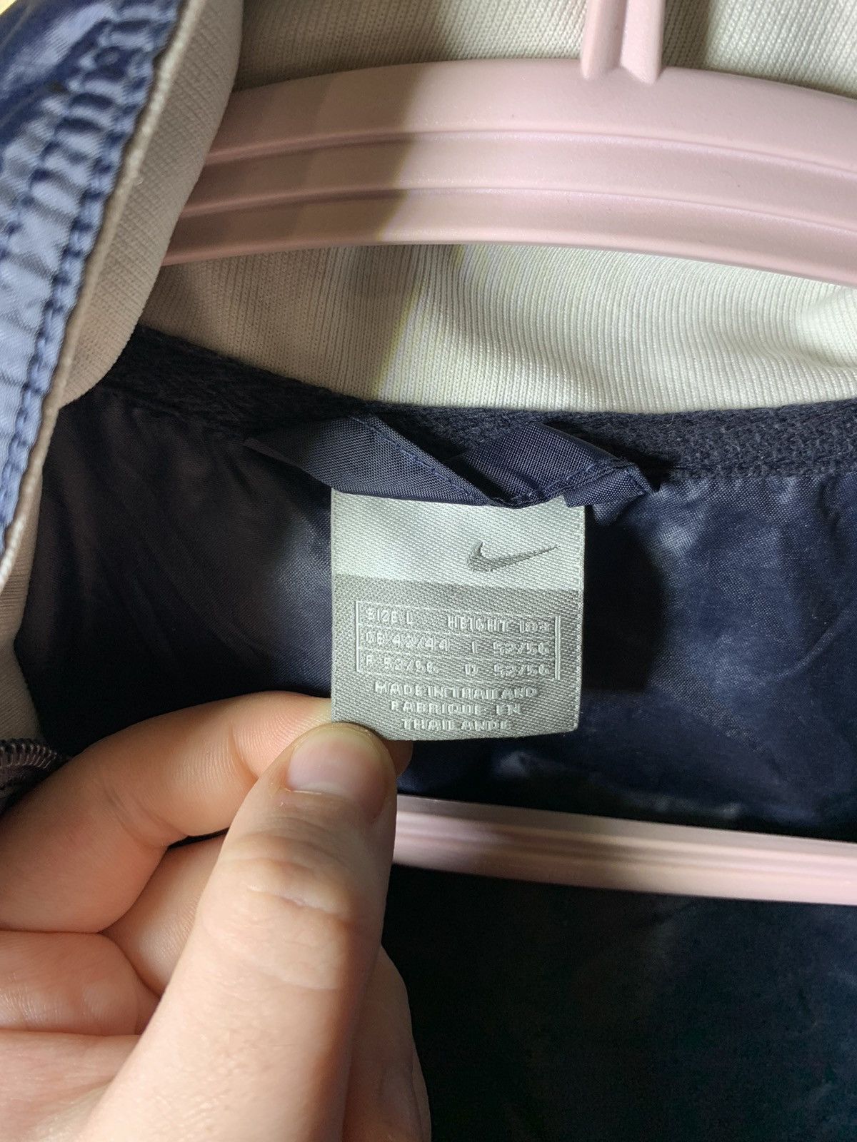 Other Nike y2k Vintage Nylon Swoosh Logo Jacket 90s Size US L / EU 52-54 / 3 - 13 Thumbnail