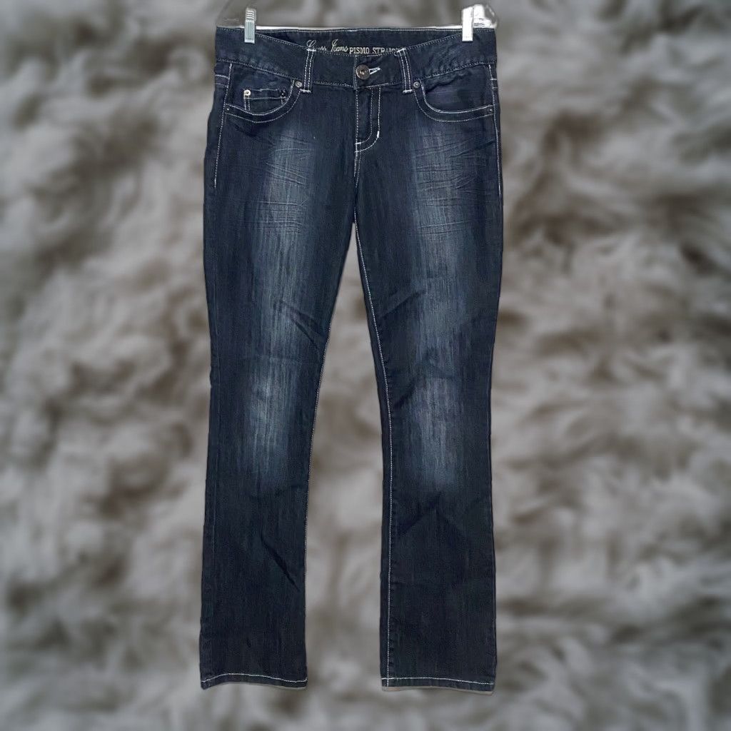 Guess Guess Jeans Pismo Straight Denim Womens 29 Dark Wash Stretch Capsule Normcore Jeans Mens? Size 29" - 1 Thumbnail