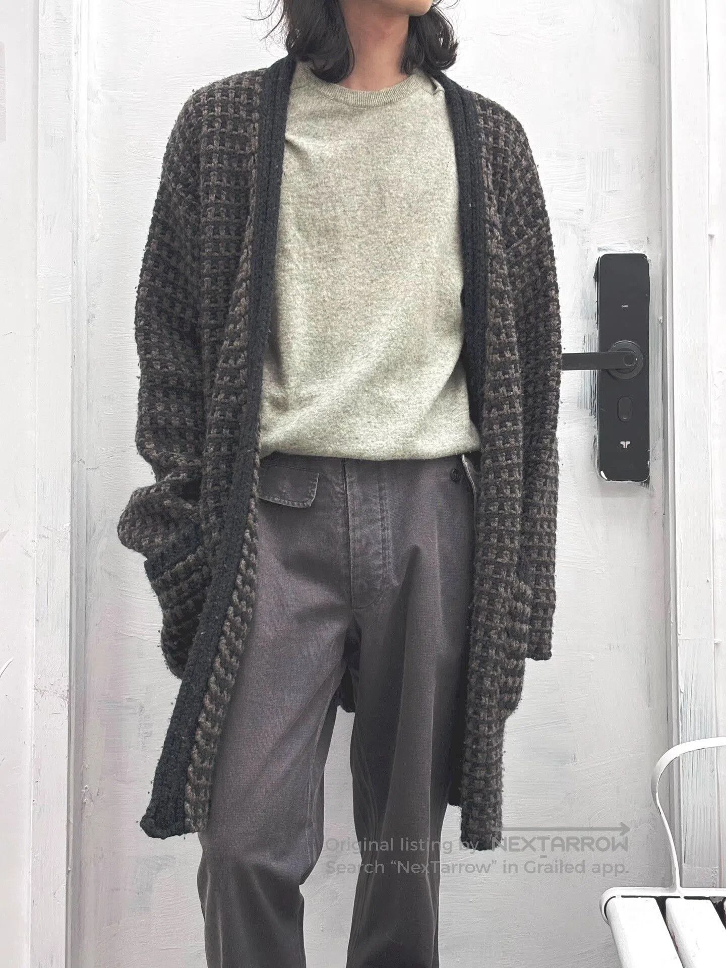 Dries Van Noten handcrafted wool long coat by Dries Van Noten. Size US L / EU 52-54 / 3 - 2 Thumbnail