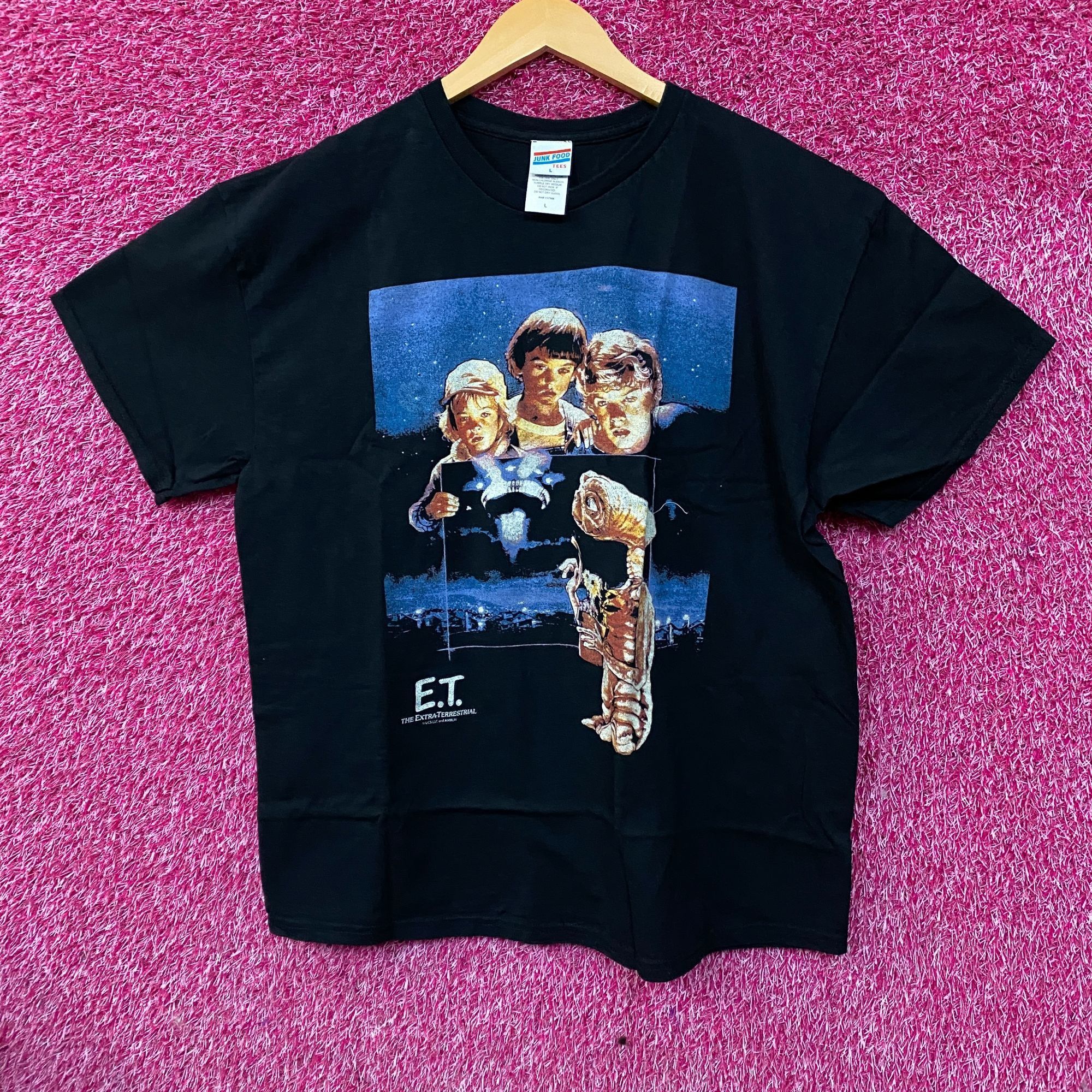 Junk Food Junk Food E.T. Extra-Terrestrial Graphic Photograph T-Shirt Size US L / EU 52-54 / 3 - 1 Thumbnail