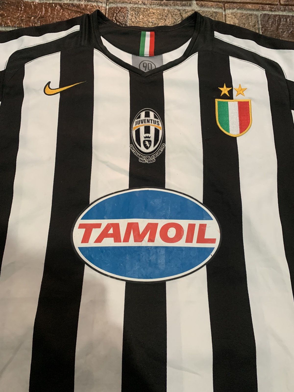 Nike NIKE Juventus Fc 2004/2005 Ibrahimovic #9 Jersey Size US M / EU 48-50 / 2 - 3 Thumbnail